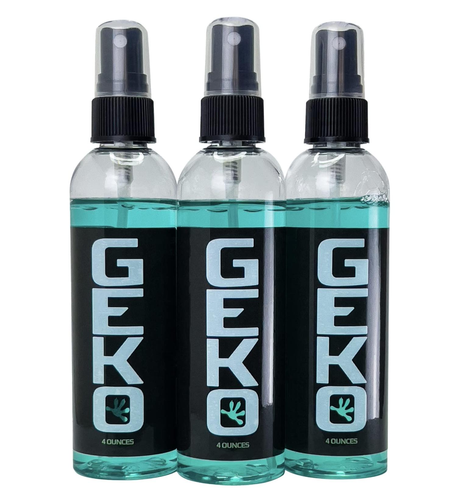 Geko Golf Grip Restore and Cleaner Spray - 12 Fl Oz (Pack of 3) | Improve Grip and Swing Performance - Buy Online on GoSupps.com