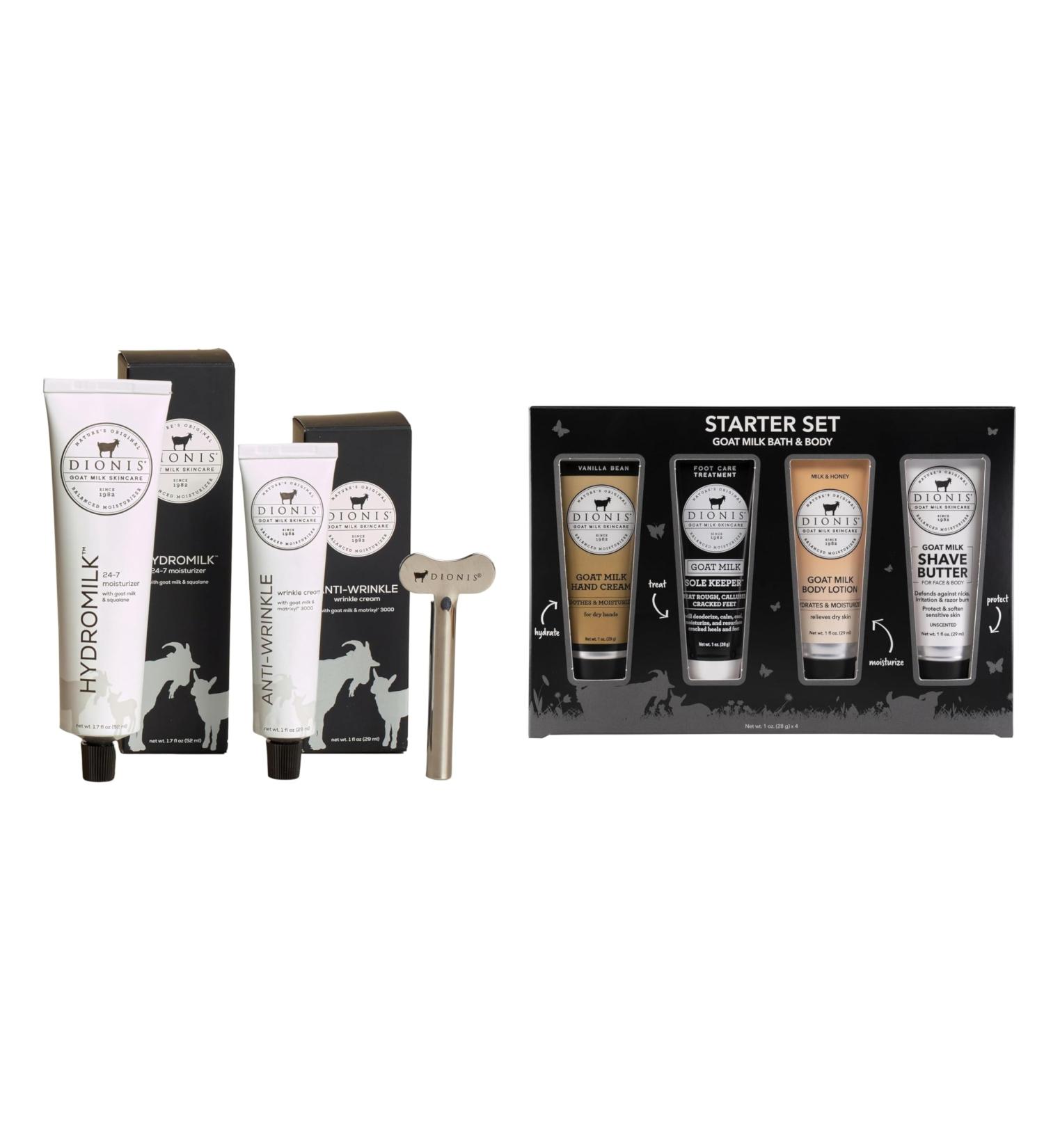 Dionis Goat Milk Skincare Essentials Skincare Set and Hand Cream Gift Sets - Buy Online on GoSupps.com