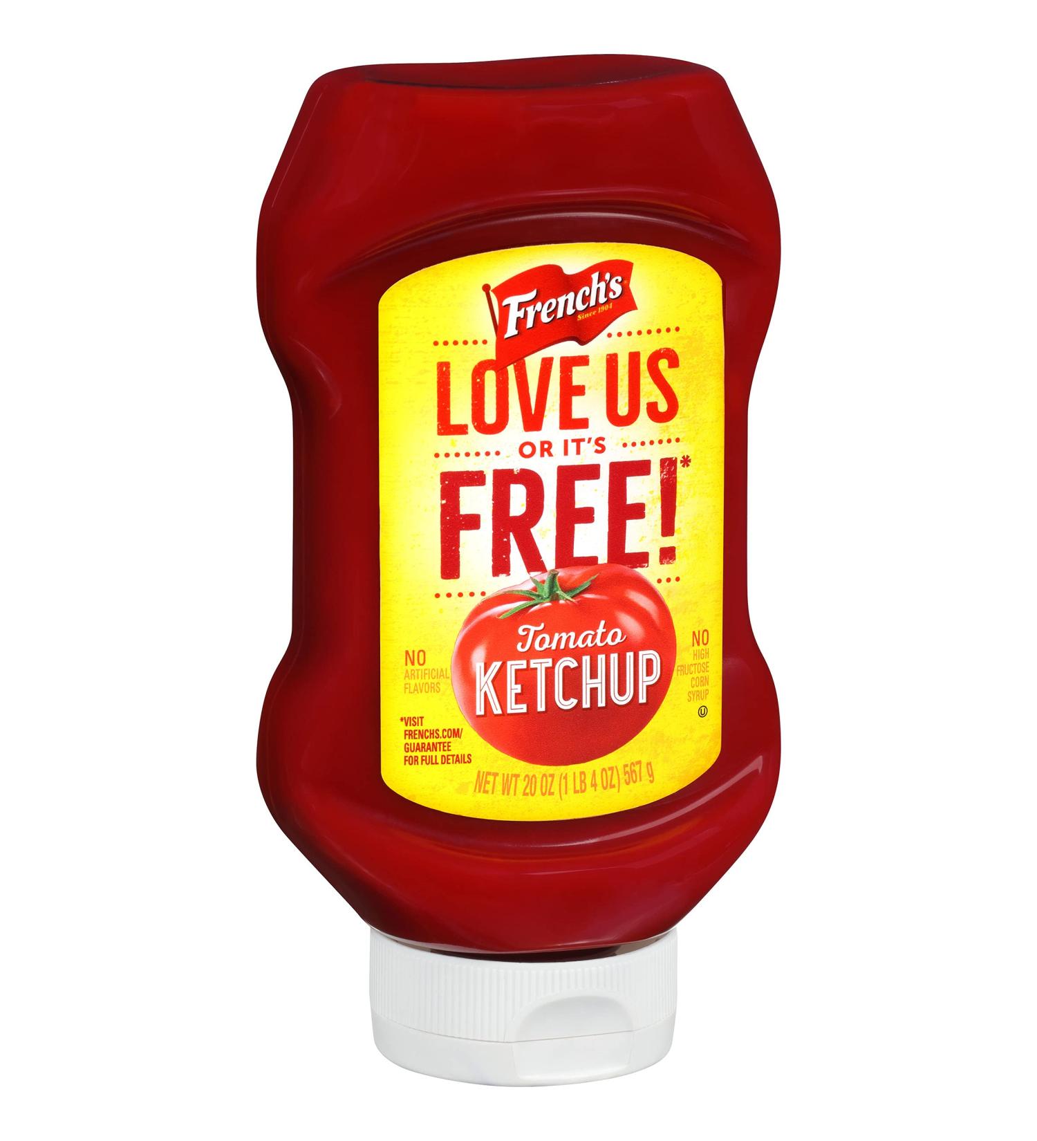 French's Tomato Ketchup 20 oz - 1.25 lb (Pack of 1) - Premium Tomato Condiment - Buy Online on GoSupps.com