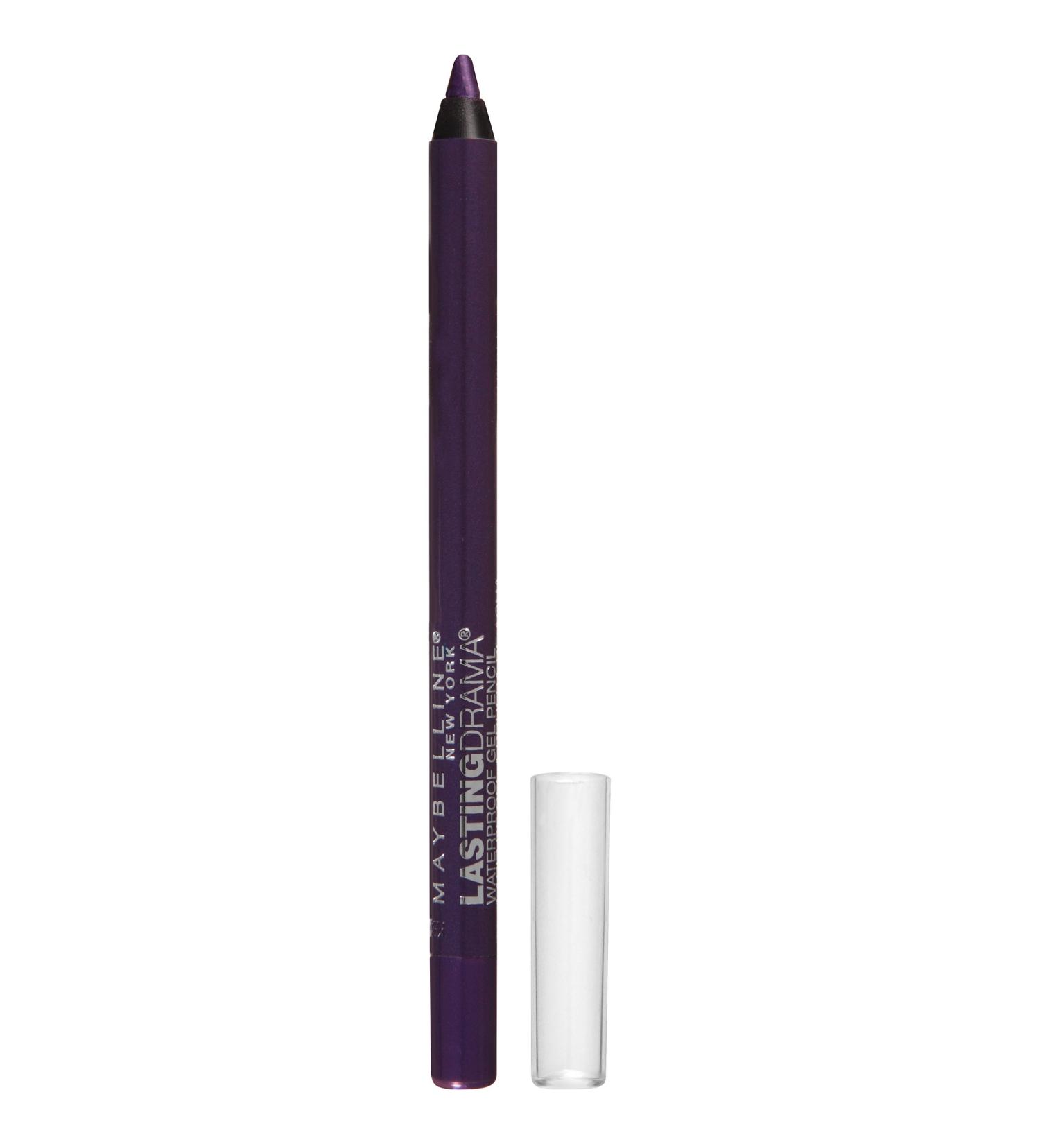 Maybelline New York Eyestudio Lasting Drama Waterproof Gel Pencil in Polished Amethyst - 0.038 oz - Buy Online on GoSupps.com