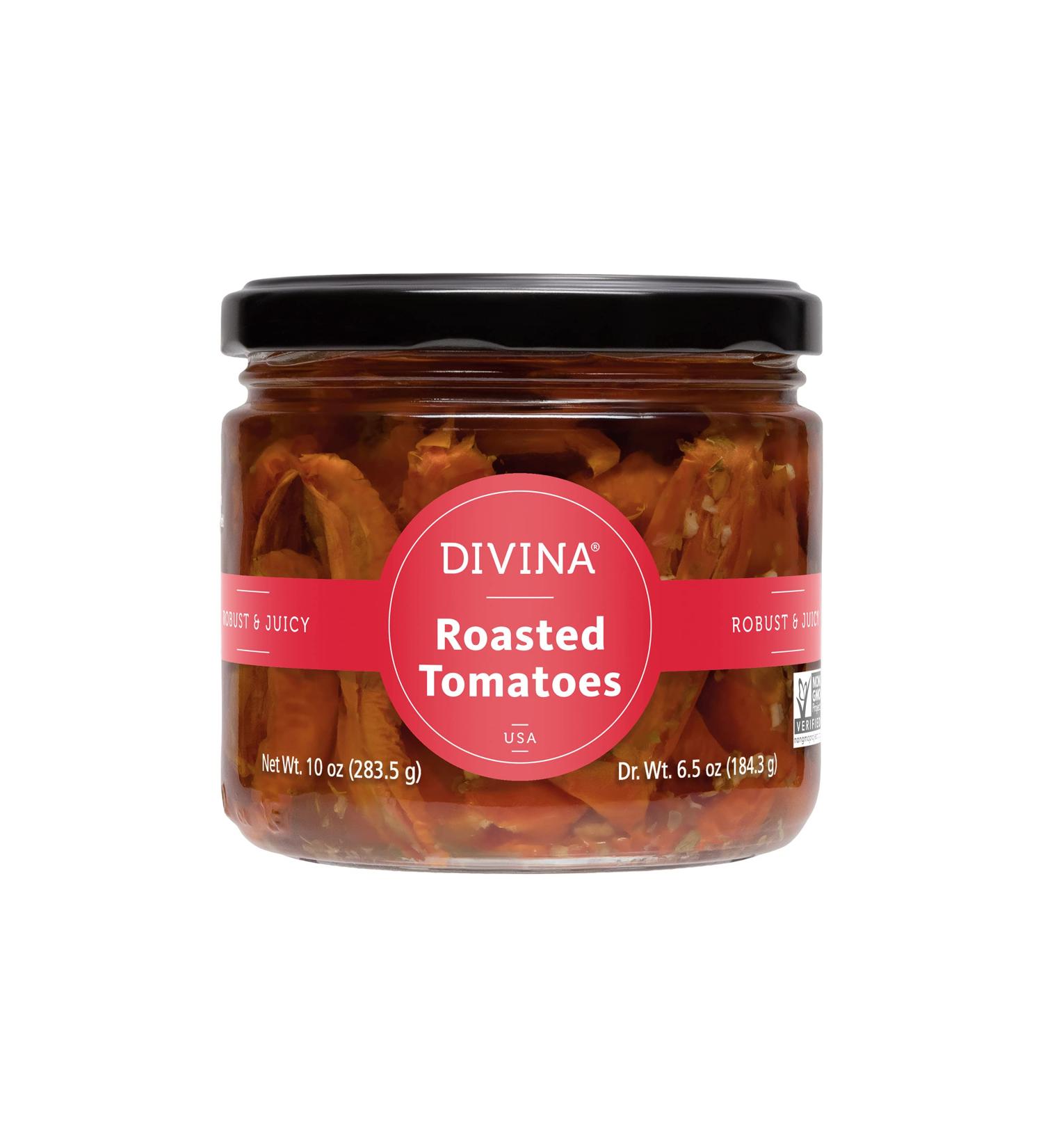 Divina Roasted Red Tomatoes - 10oz | Premium Quality | Shop Now - Buy Online on GoSupps.com