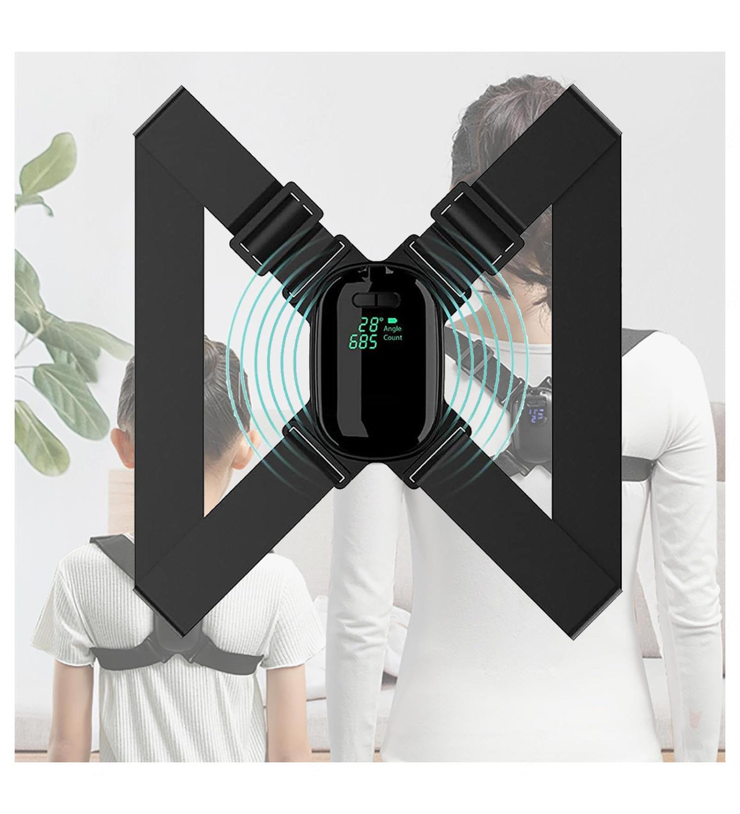 Meltor Intelligent Posture Trainer with Vibration Reminder - Adjustable Back Support for Men | Corrects Posture & Provides Comfort - Buy Online on GoSupps.com