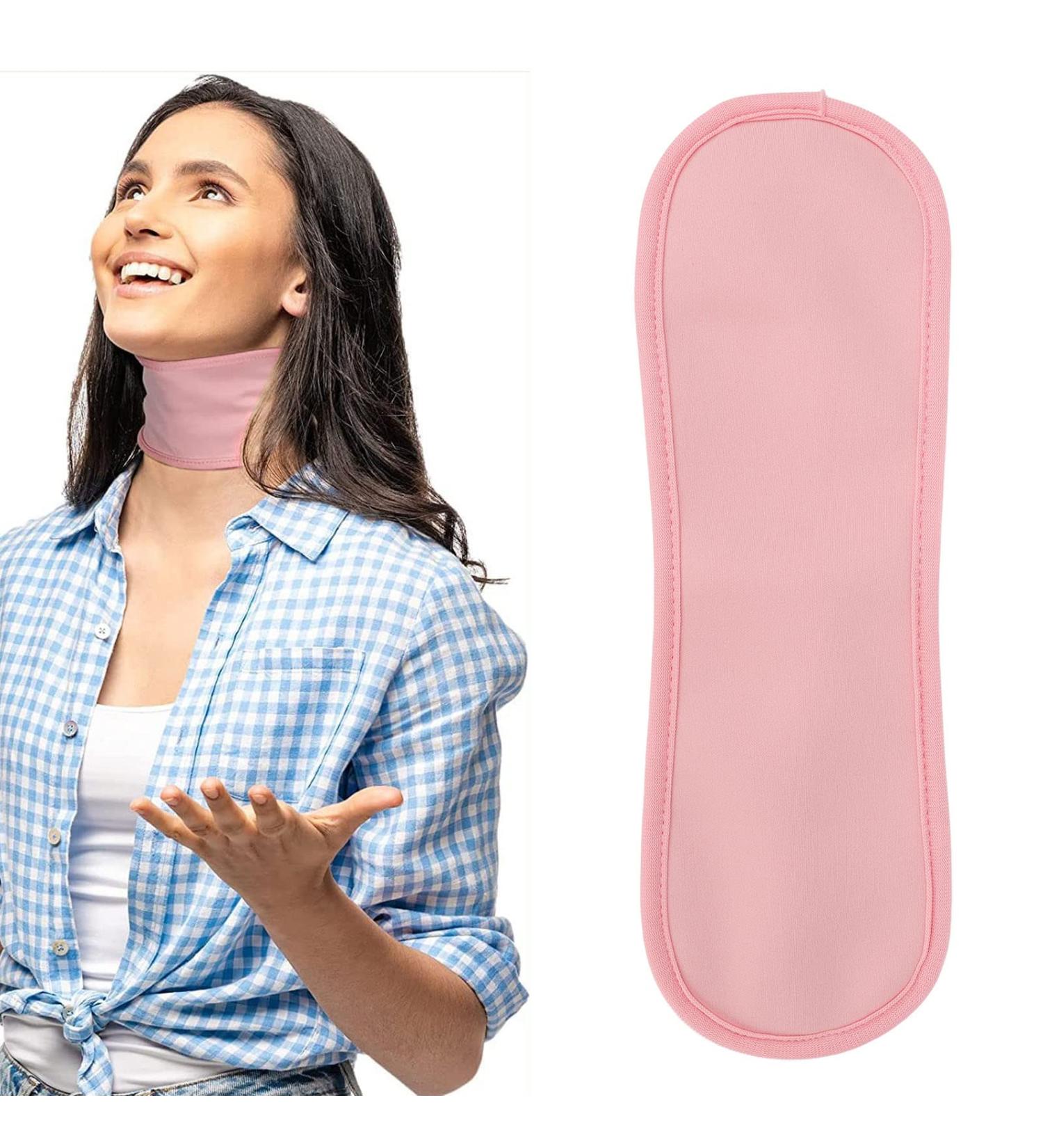 Organic Reusable Castor Oil Pack for Neck - Adjustable Straps Promotes Blood Circulation Washable Oil Pack - Buy Online on GoSupps.com