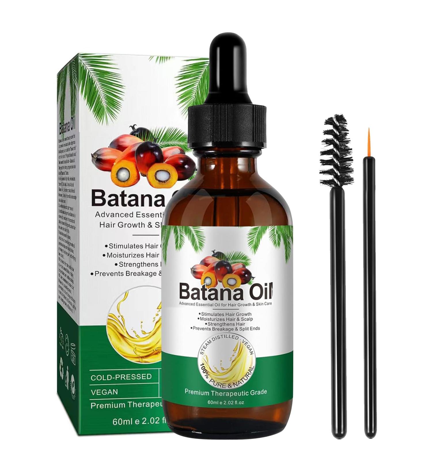 LXYNALI Batana oil for hair 60 ml 100 pure natural Batana oil against hair loss organic hair oil for growth and repair of dry damaged hair - Buy Online on GoSupps.com