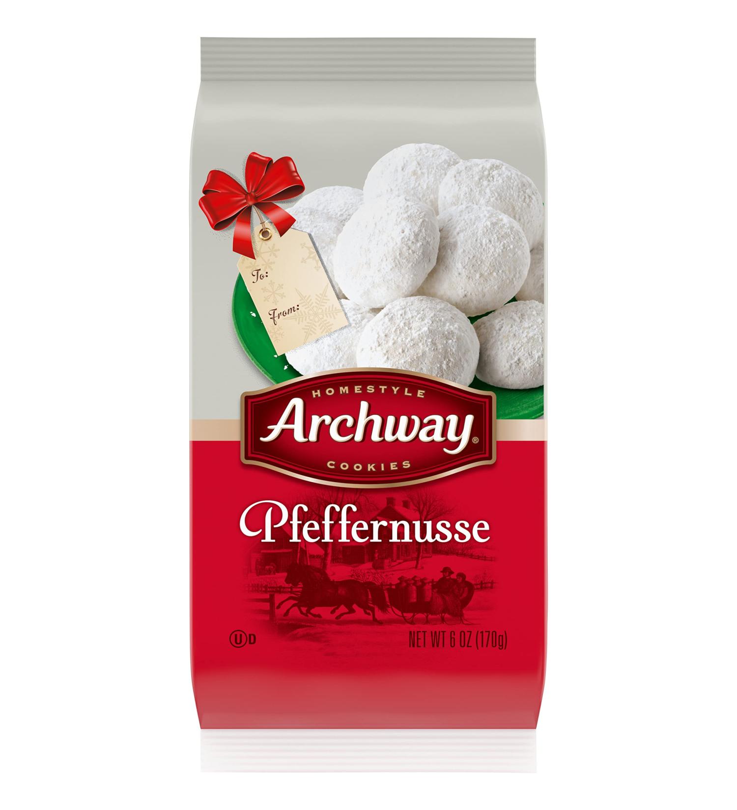 Archway Cookies Holiday Pfeffernusse Cookies - 6 Oz | Festive Seasonal Treat - Buy Online on GoSupps.com