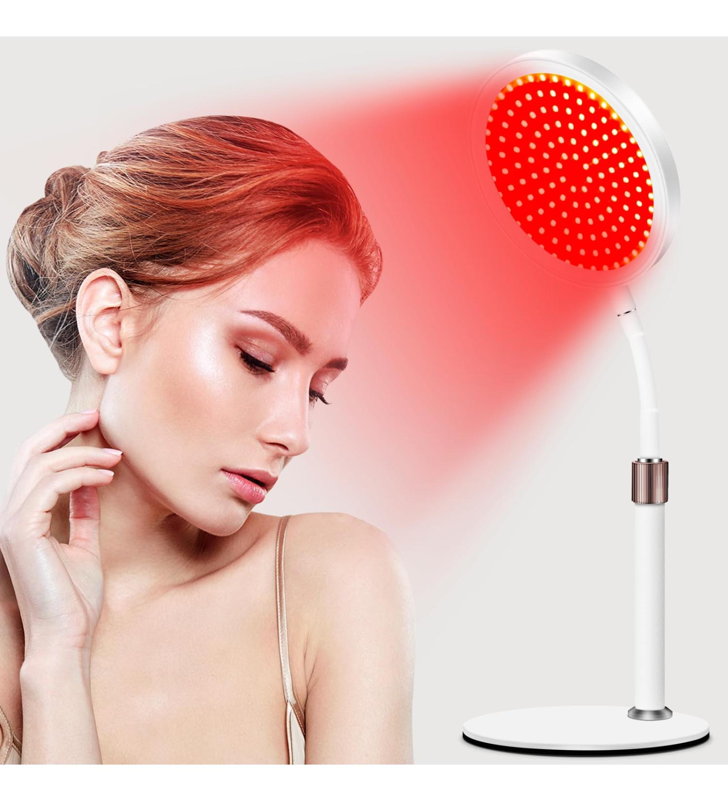Shyineyou Red Light Lamp 660 & 850 & 940 Infrared Light Lamp Upgraded 100LEDs 3-in-1 Chips Red Light Lamp for Home/Office Use Large - Buy Online on GoSupps.com