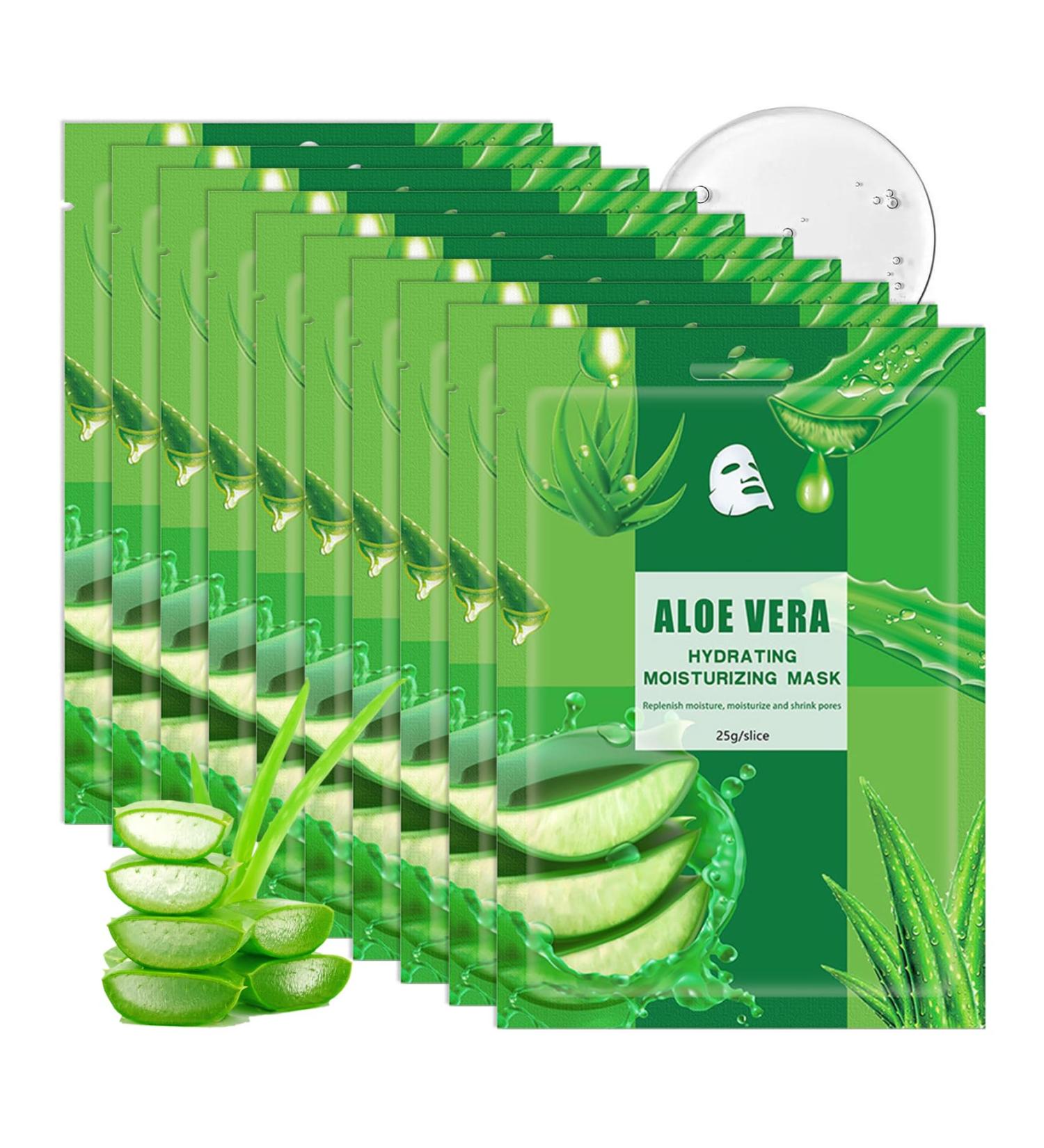 JunKuJK 10PCS Hydrating Facial Sheet Mask Moisturizing Face Masks Skincare Gift Set Long Lasting Face Mask Skin Care & Facial Mask Kit for All Skin Types 04 - Buy Online on GoSupps.com