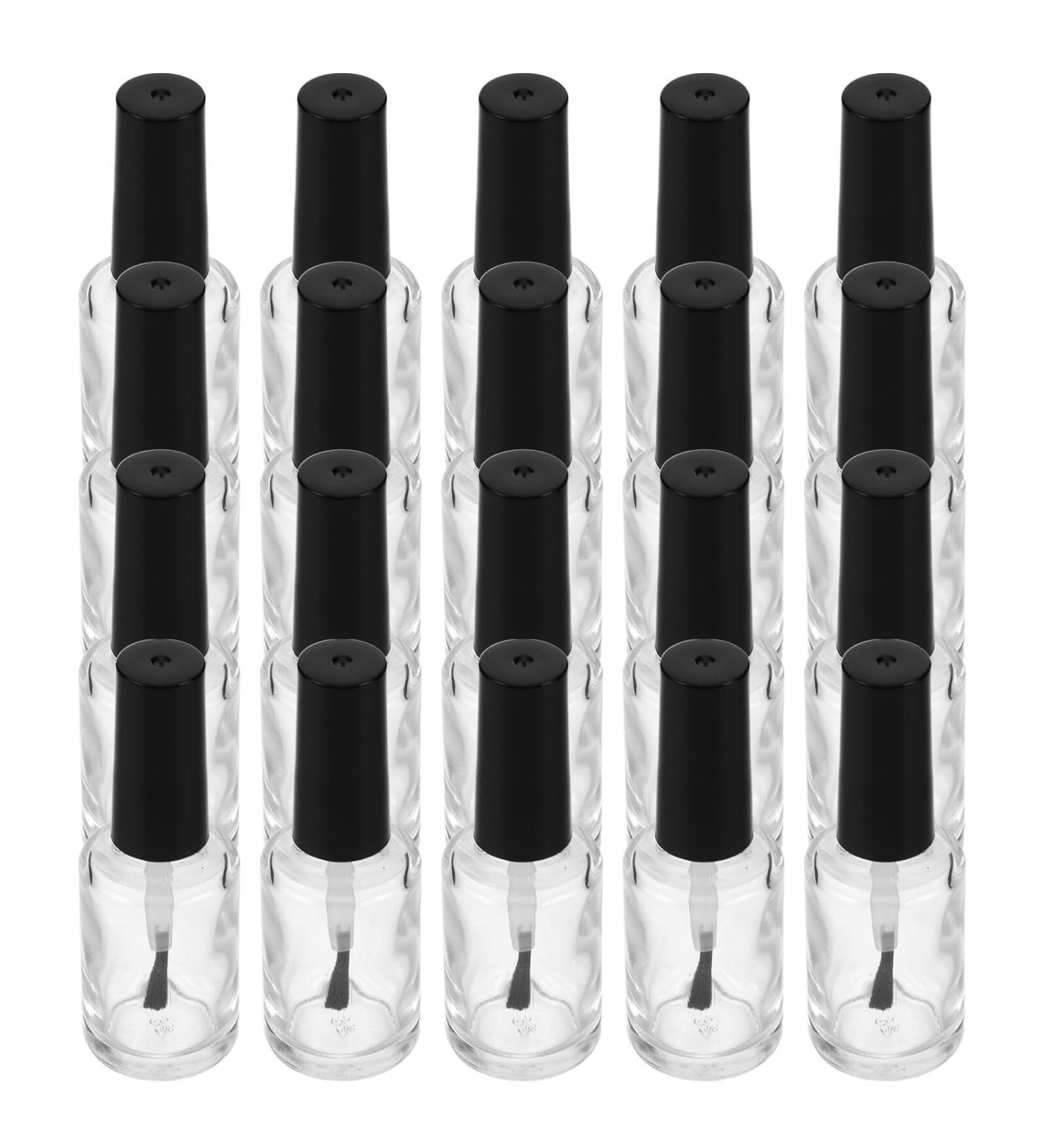  POPETPOP POPETPOP 20 Transparent Nail Polish Containers for Nail Art Samples - Buy Online on GoSupps.com