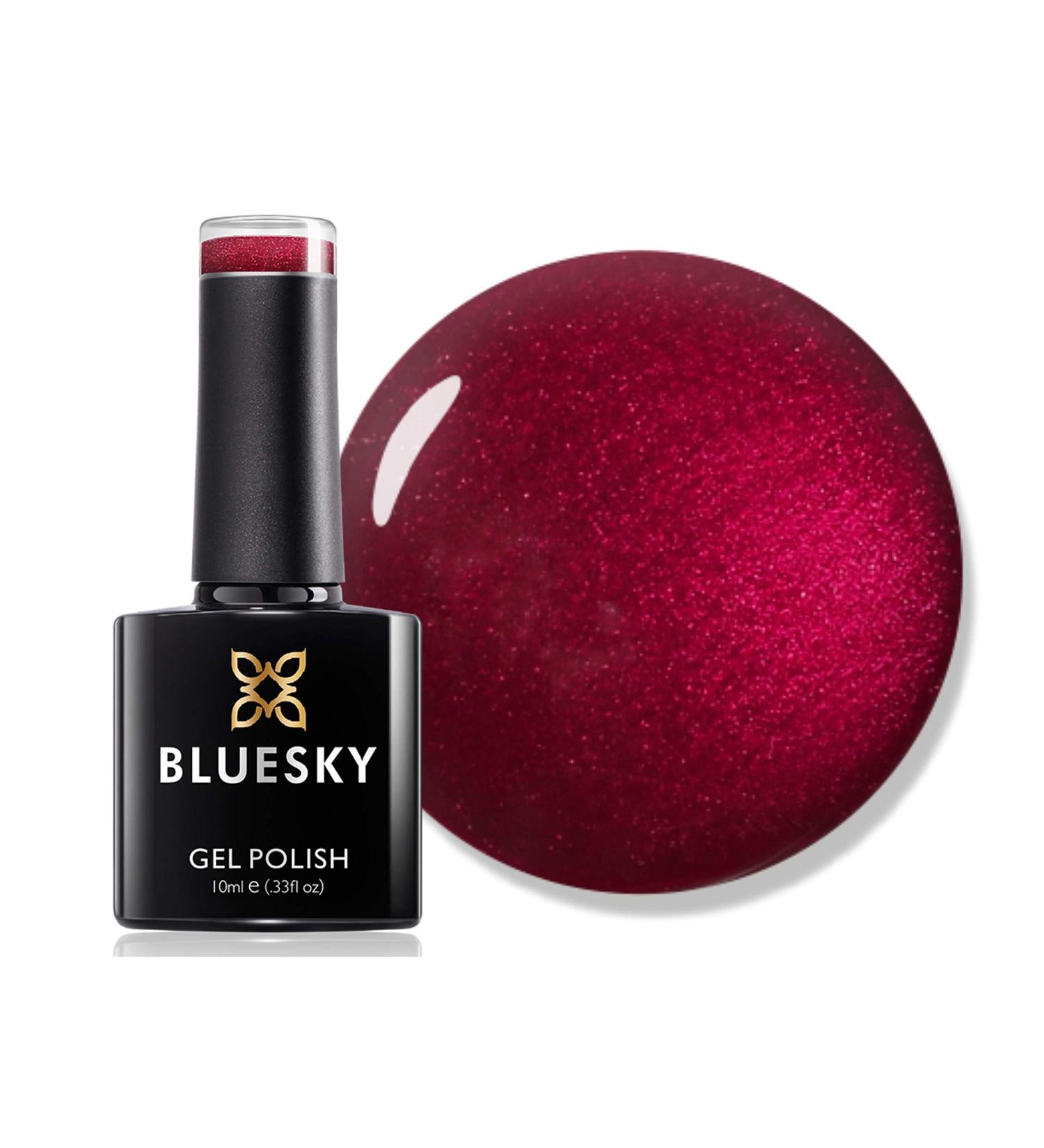 Bluesky Gel Nail Polish AW2020 Lady Snow Collection - Bansko Aw2016 Red 10ml | Long Lasting Chip Resistant Gel Polish | UV LED Lamp Required | Pack of 1 - Buy Online on GoSupps.com