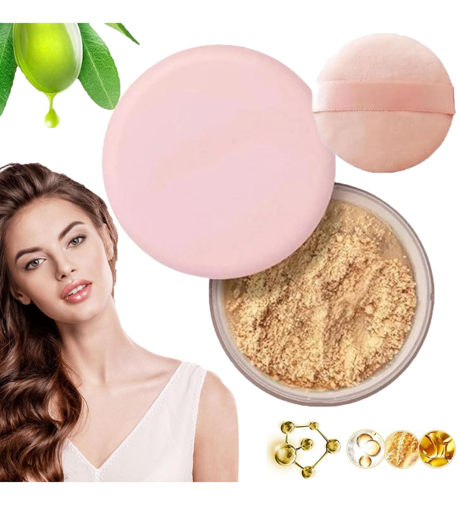 AllauraBeauty Pink Setting Powder AllauraBeauty Blurring Setting Powder AllauraBeauty Blurring Powder AllauraBeauty Setting Powder Lasting Waterproof Face Powder for Makeup (#5) - Buy Online on GoSupps.com