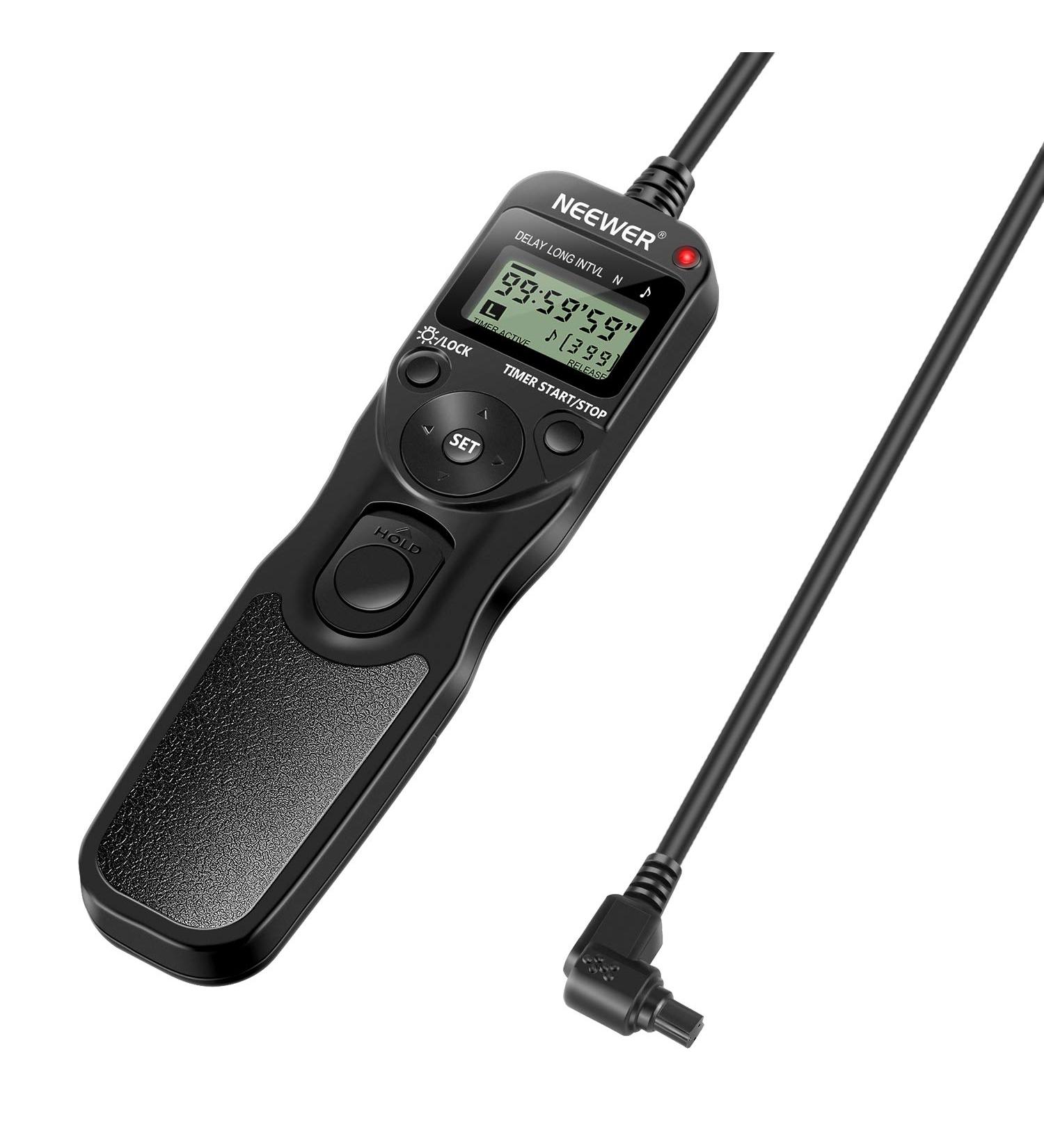 Neewer Timer Remote for Canon 50D 40D 30D 20D 10D 5D 1Ds Mark III 1D Mark III II N II 1V EOS 3 D2000 - Buy Online on GoSupps.com