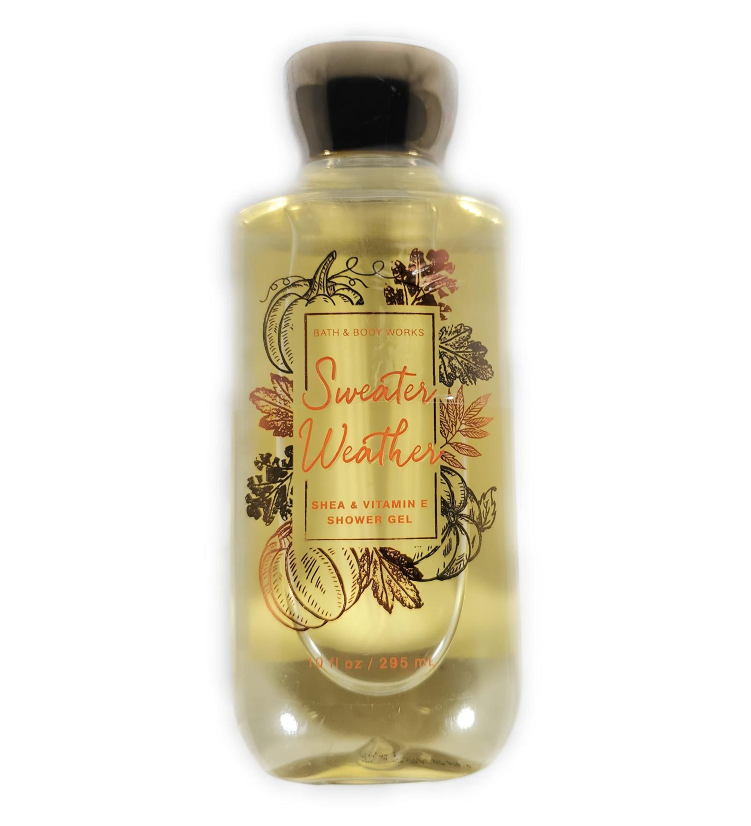 Bath and Body Works Sweater Weather Shower Gel Fall 2020 Collection 10 Ounce Body Wash