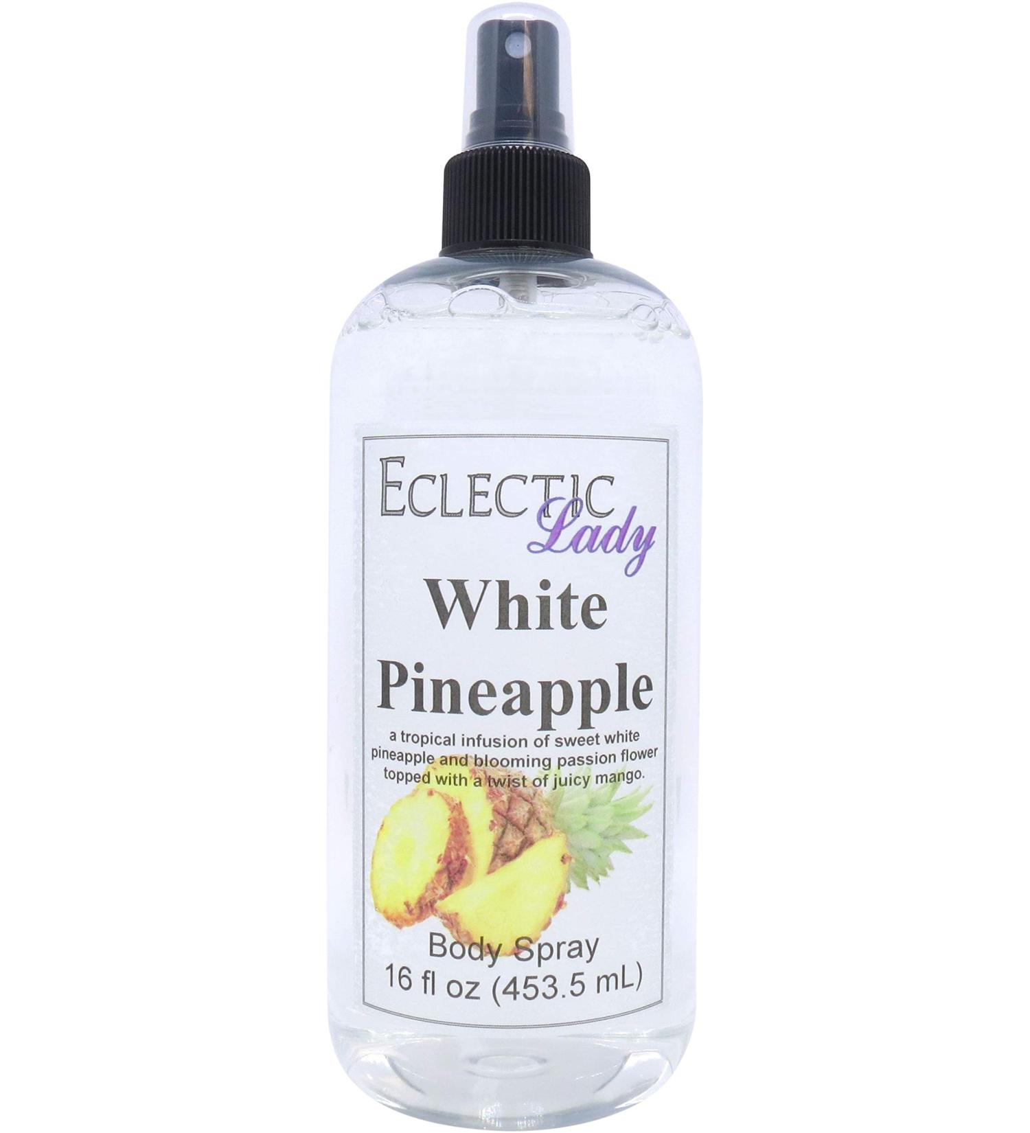 White Pineapple Body Spray 16 ounces Body Mist for Women with Clean Light & Gentle Fragrance Long Lasting Perfume with Comforting Scent for Men & Women Cologne with Soft Subtle Aroma For Daily 16 Fluid Ounces - Buy Online on GoSupps.com