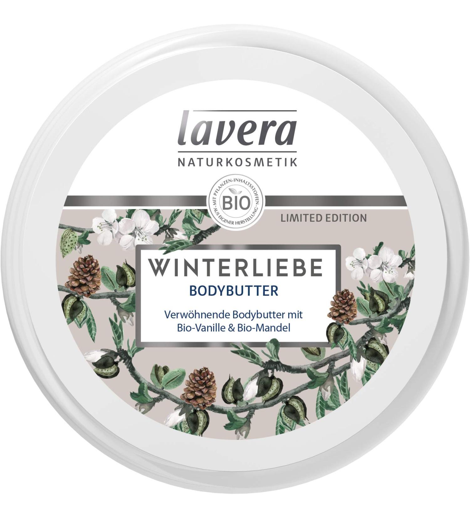 Lavera Limited Edition Winter Love Body Butter - Organic Vanilla & Almond | Vegan Nature Cosmetics | Natural Winter Care (2x150ml) - Buy Online on GoSupps.com