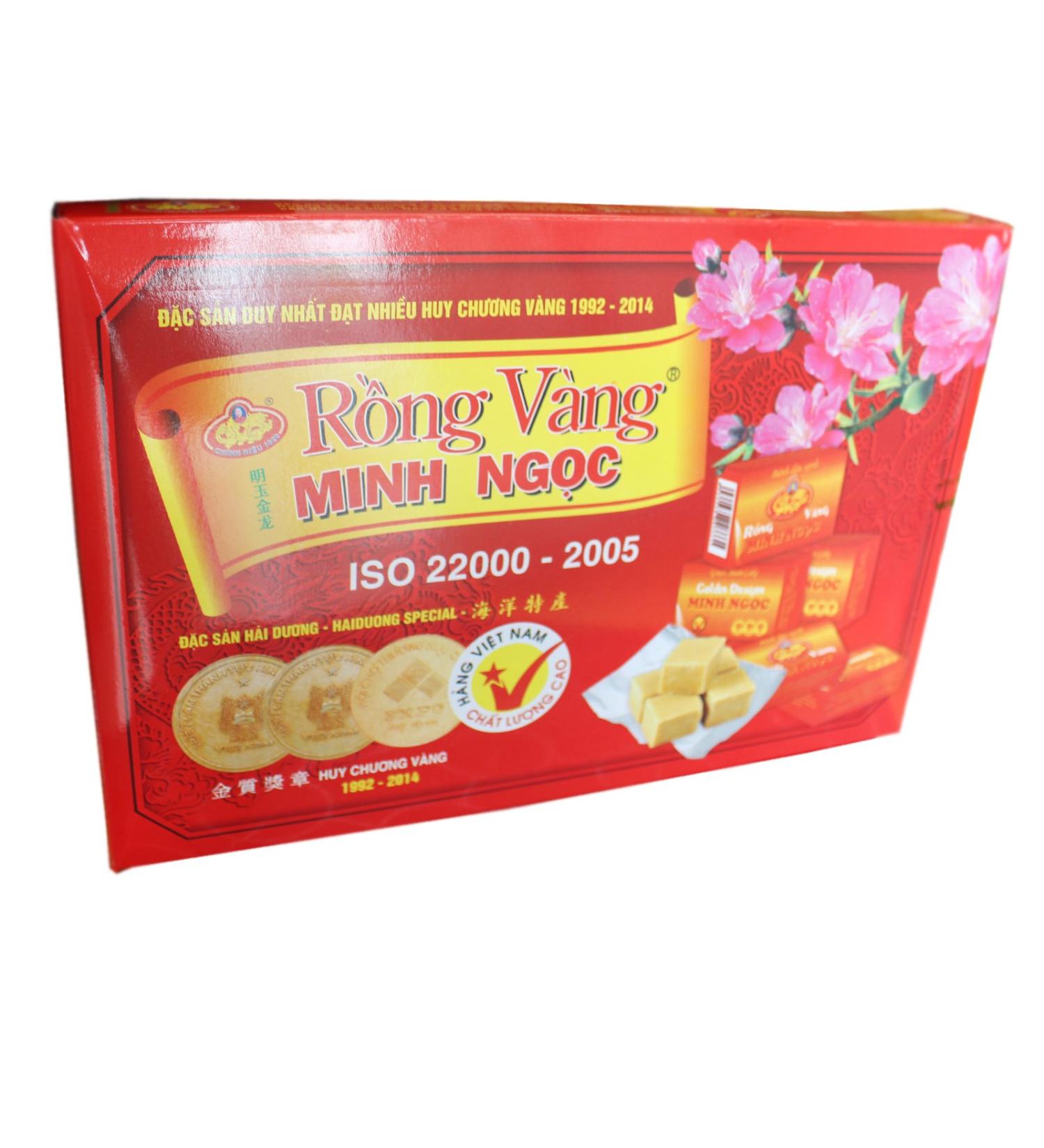 Minh Ngoc Vietnamese mung bean cake (powdery) Banh Dau Xanh 310g