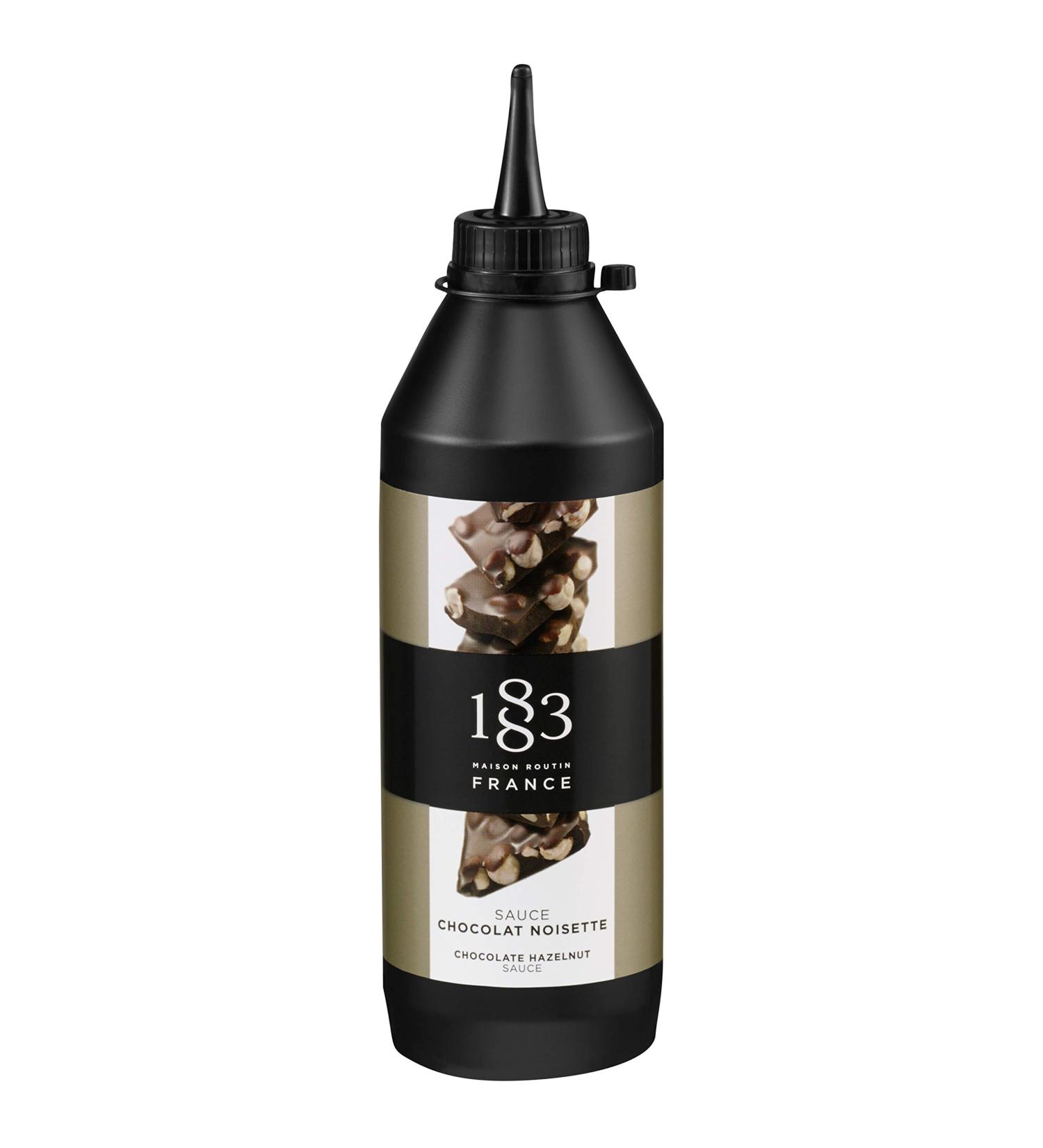 Routin 1883 Premium Chocolate Hazelnut Sauce 500ml - Rich Chocolate Hazelnut Flavor - Buy Online on GoSupps.com