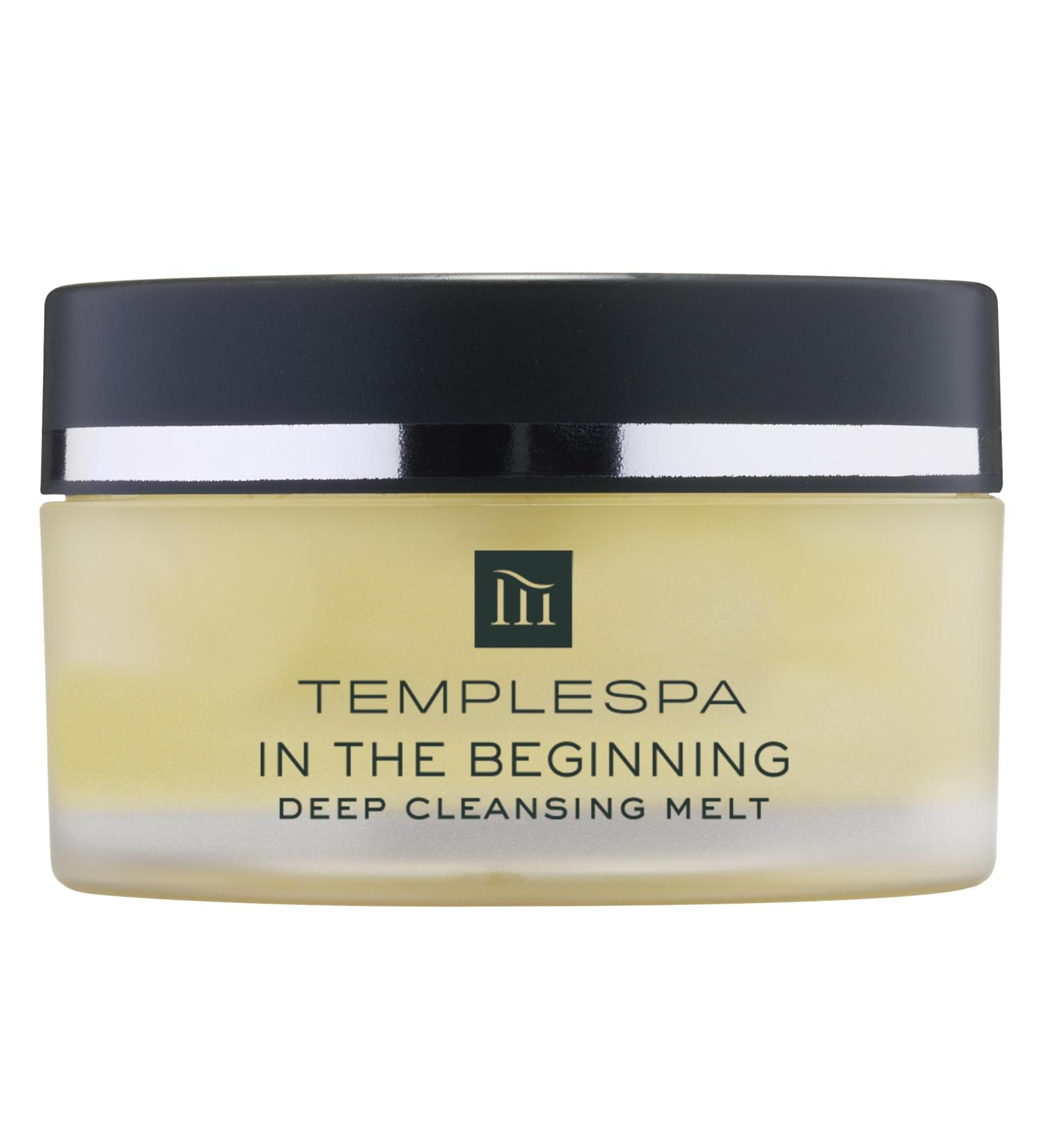 TEMPLESPA In The Beginning Facial Balm Cleanser | Deep Nourishment Gentle Exfoliation Vegan & Cruelty-Free | 2.5 fl.oz - Achieve Fresh Super Soft Skin - Buy Online on GoSupps.com