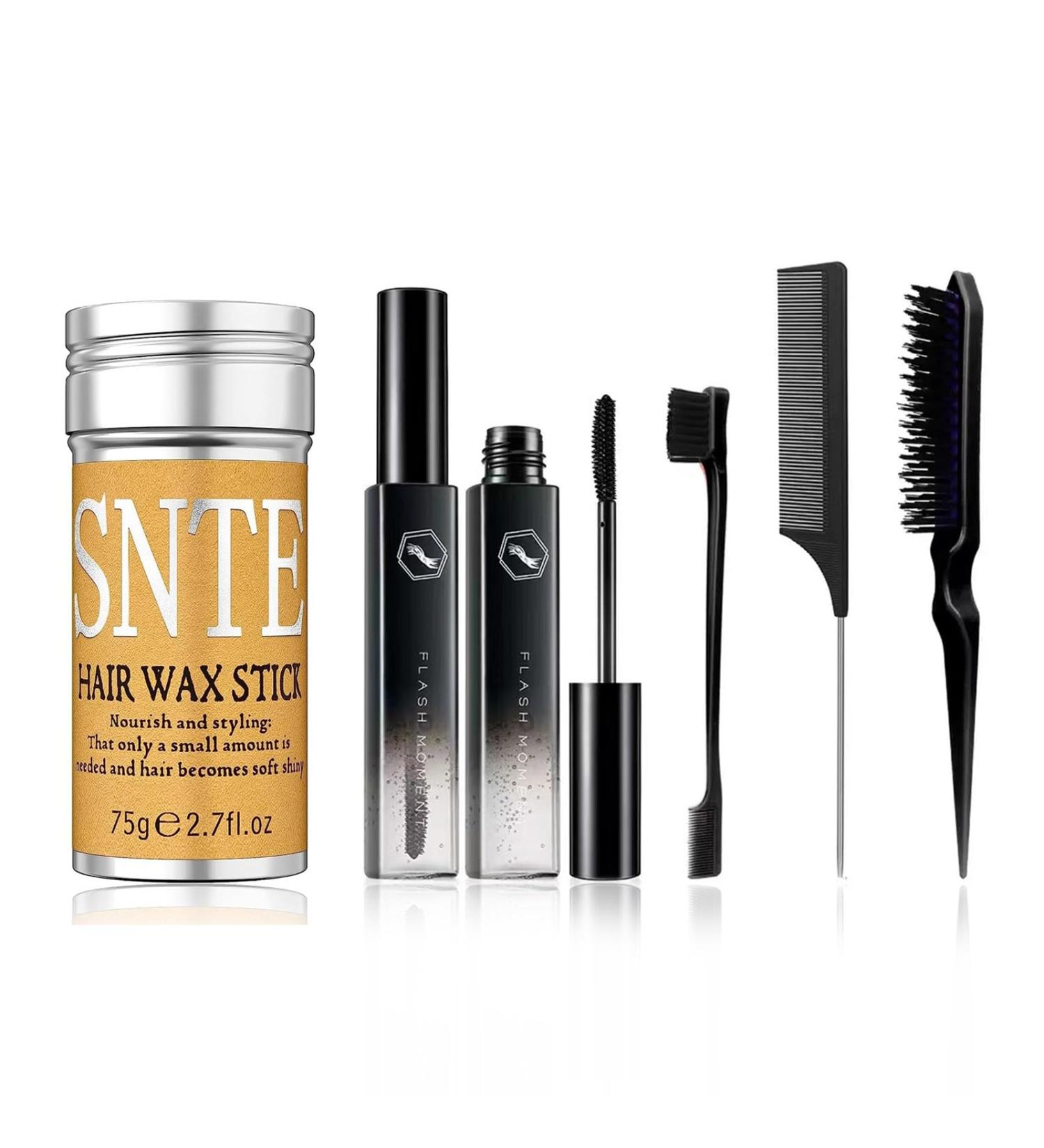 HAILM Hair Wax Stick for Flyaways 6 PCS Hair Wax Stick and Finishing Stick Set - Perfect Solution for Flyaway Hair Natural Botanical Ingredients Non-Greasy - Buy Online on GoSupps.com