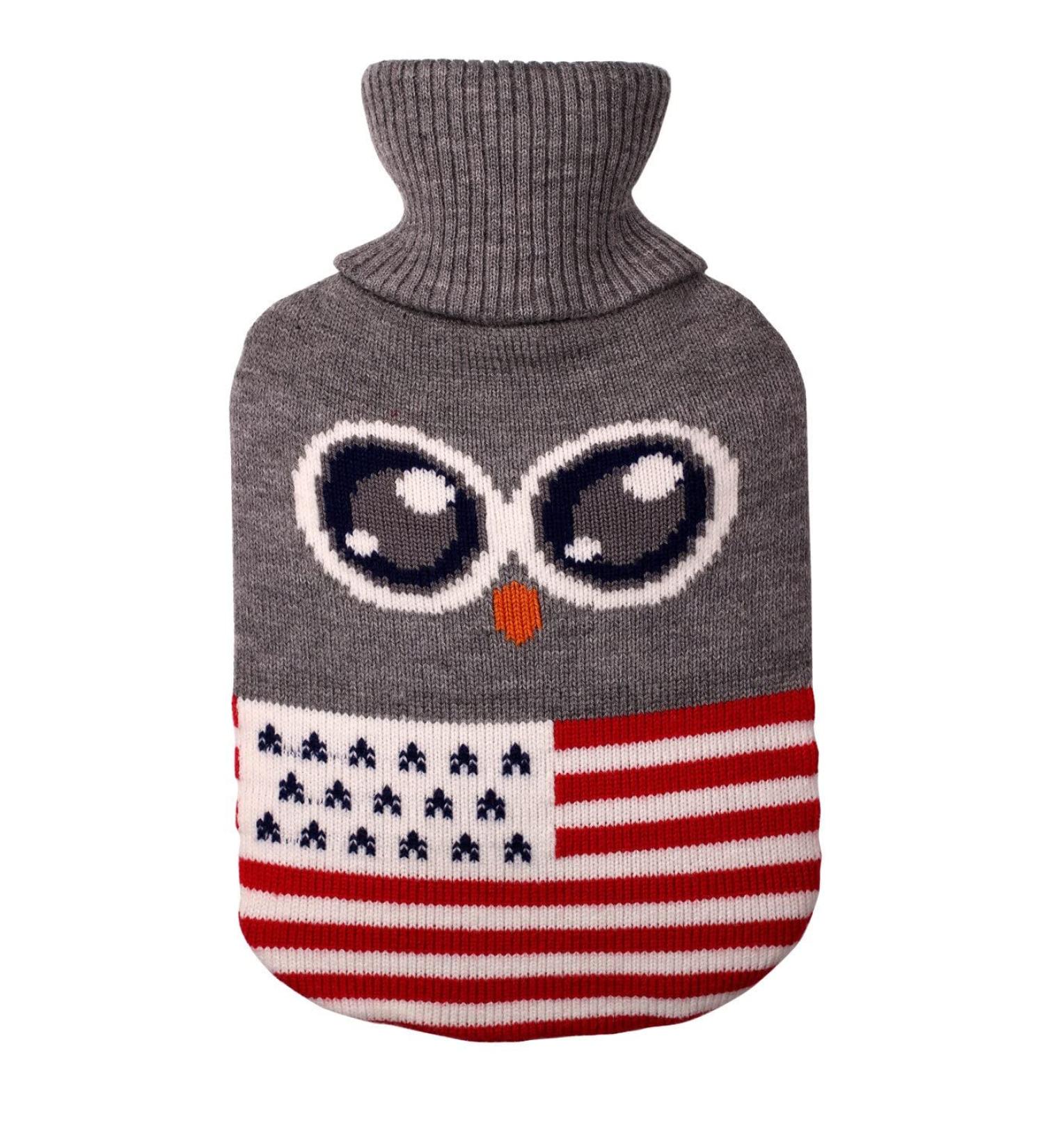 MAIES Hot Water Bottles Hot Water Bottle Bags Protection Warm Large Cover Winter Heat Preservation Soft Safe Hot Water Bottle