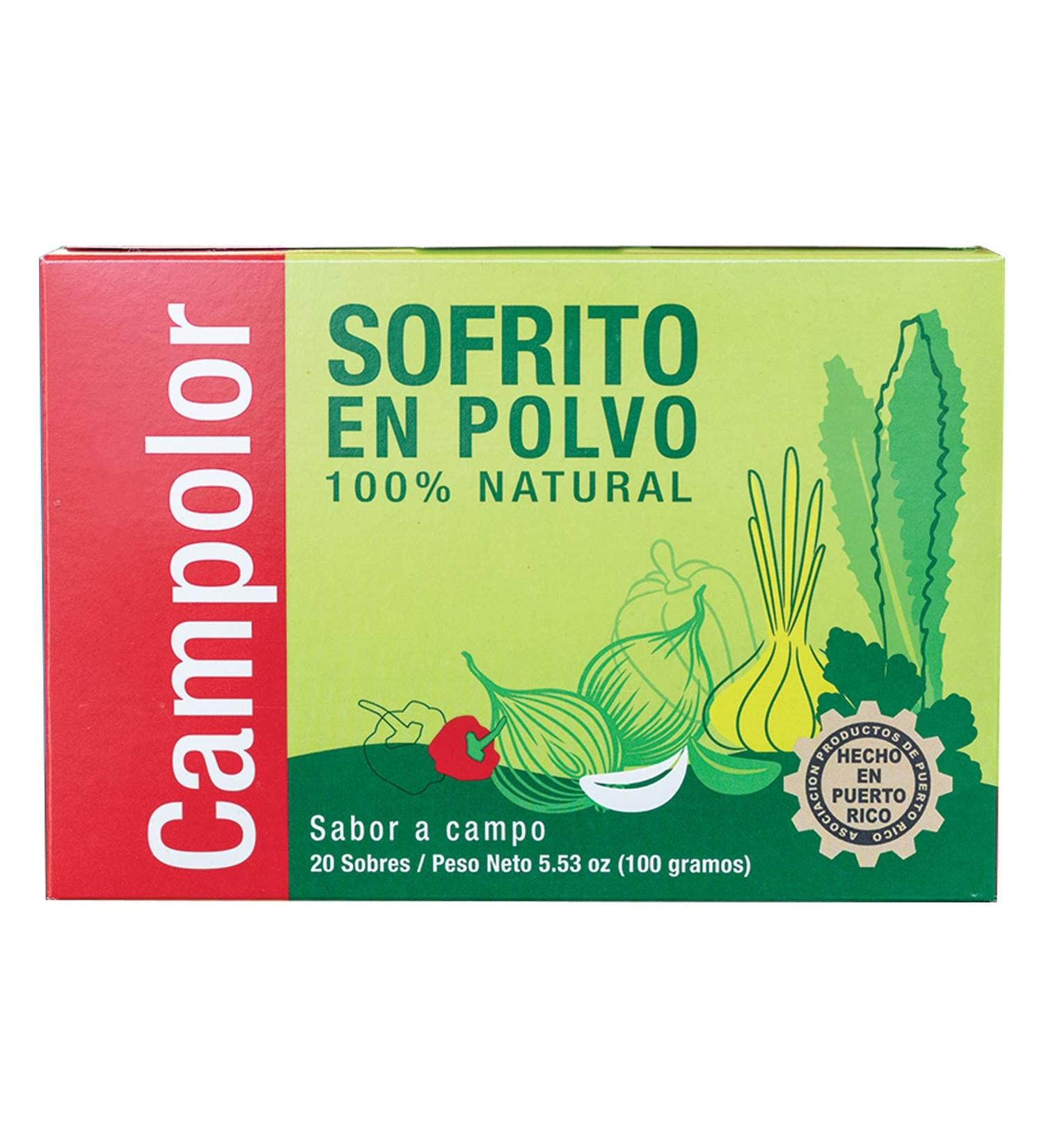 Sofrito en Polvo Campolor Puerto Rico - 1 Pack of 20 Sobresitos - Buy Online on GoSupps.com