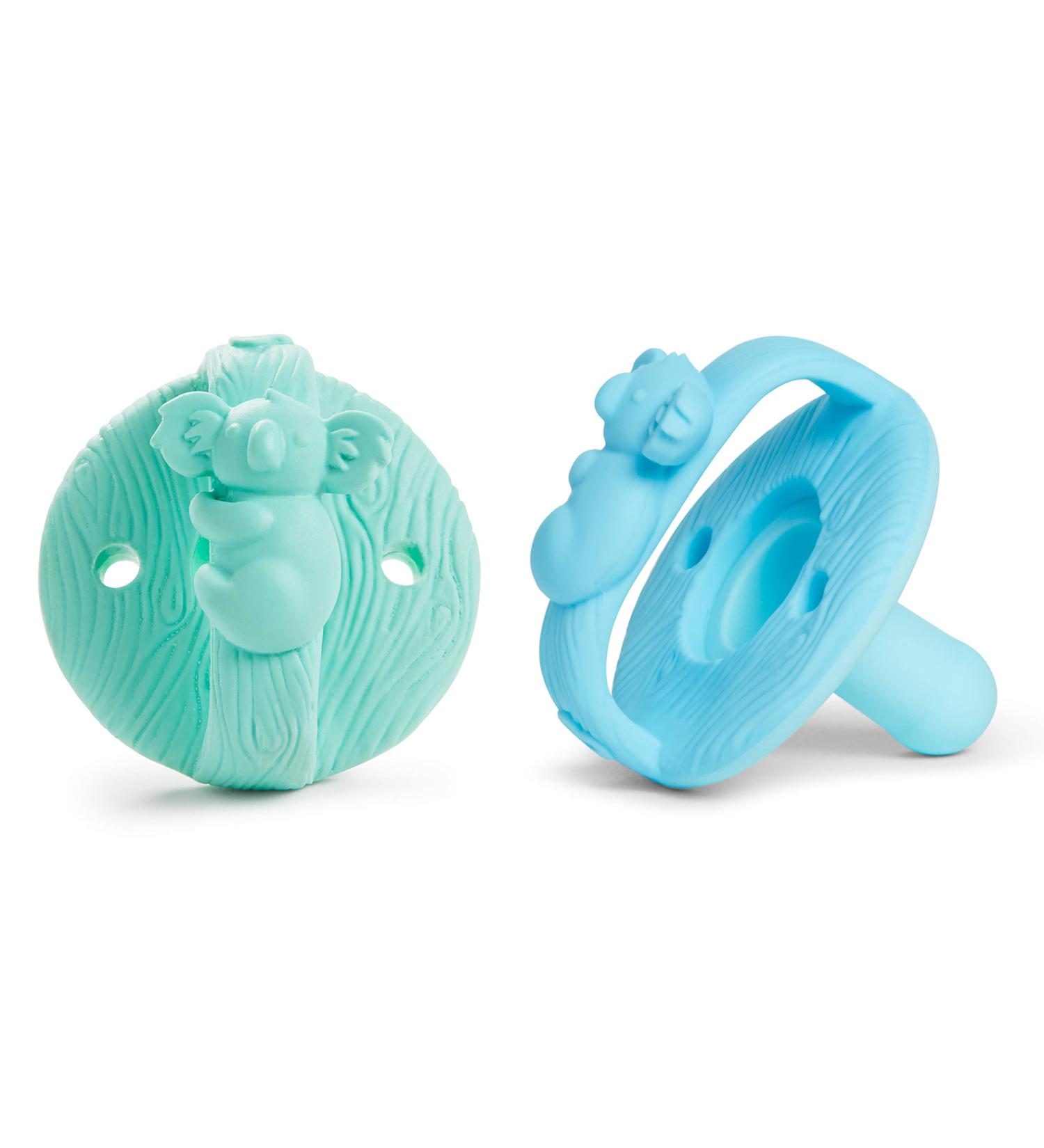 Munchkin Wildlove Koala Silicone Pacifiers 2-Pack - Green 200 ml | International Shipping Available - Buy Online on GoSupps.com