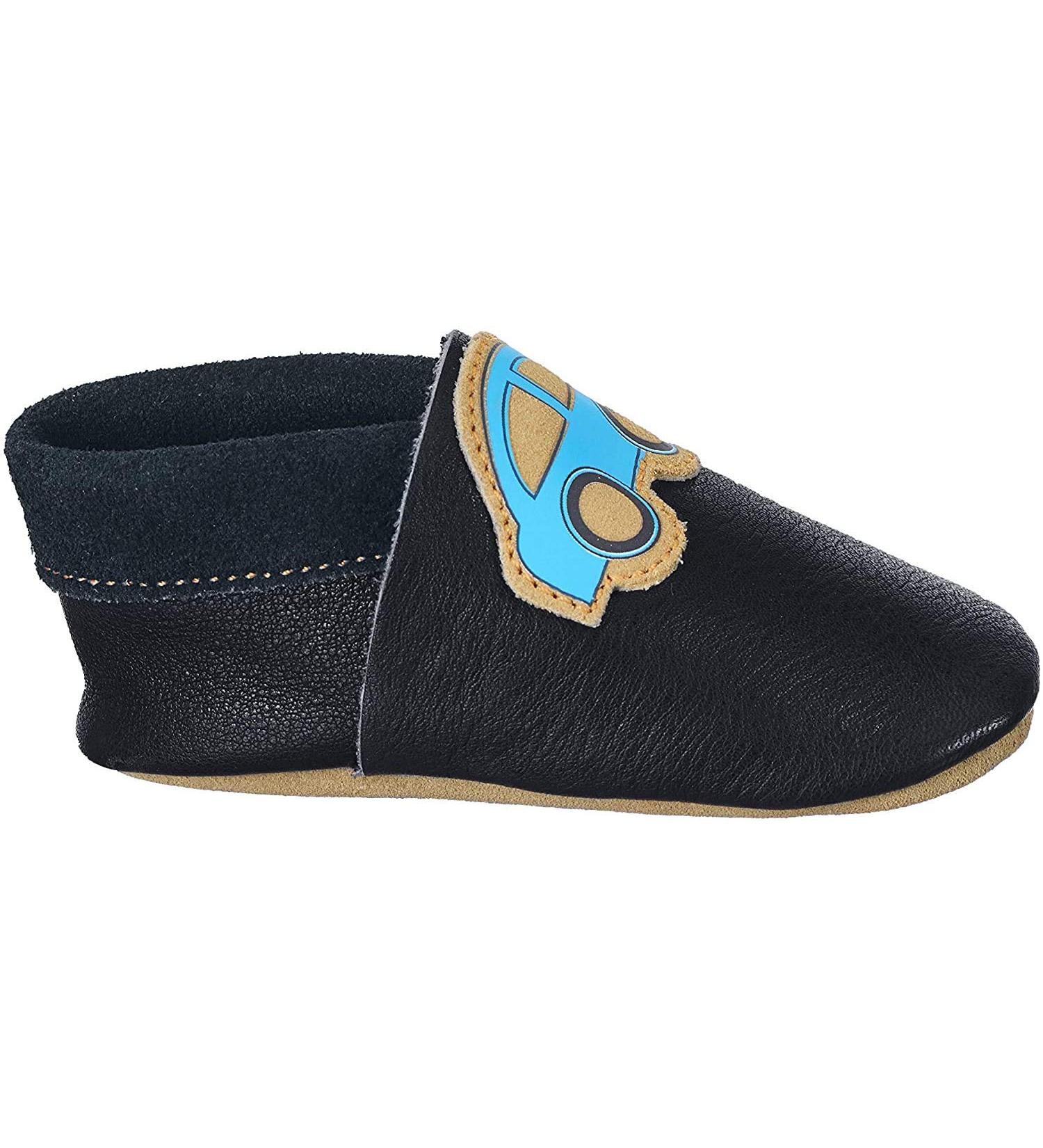 Sterntaler Boy's Baby Booties Boots 2 UK Blue Marine - 5201905 - Buy Online on GoSupps.com