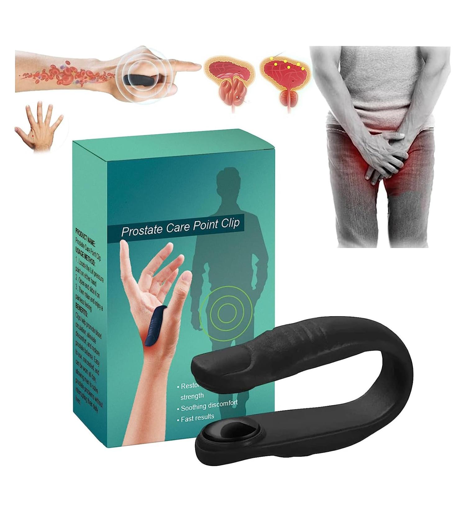 Prostate Care Point Clip - 2023 Acupressure L14 Clip for Relief | Durable & Reusable (1 Piece) - Buy Online on GoSupps.com