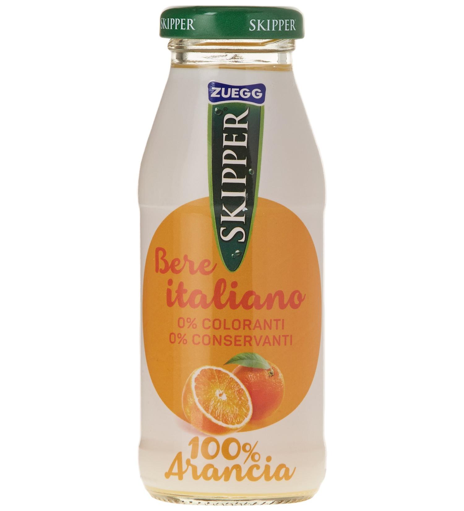 ZUEGG Orange Juice Skipper Bar 200 ml - Pack of 24 - Buy Online on GoSupps.com