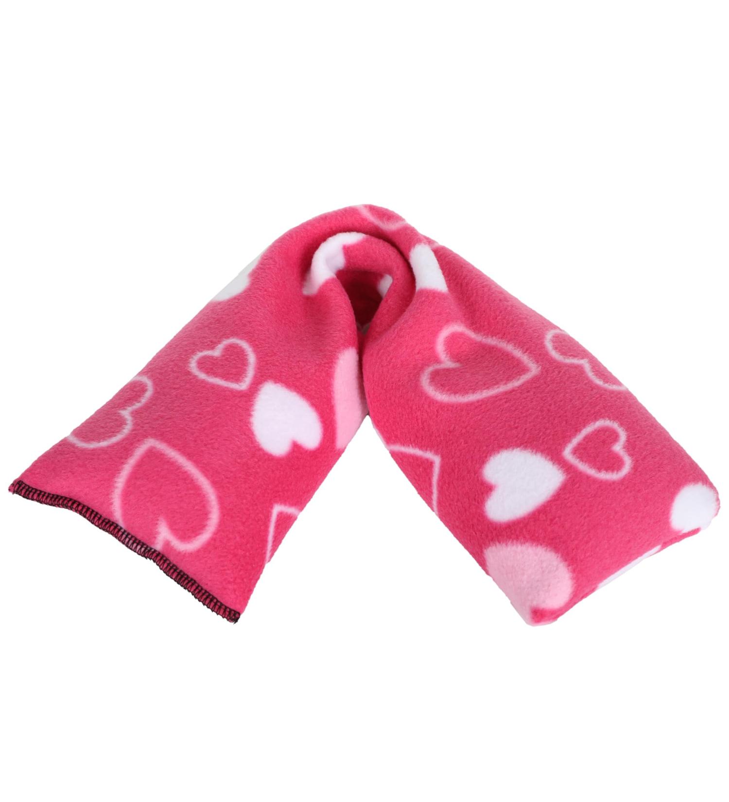 Microwavable Unscented Wheat Bags Printed Fleece Microwave Heat Pack for Back Neck Joints and Shoulder Pain Relief 44cmx13cm (Hearts) Unscented (44cmx13cm) Printed Fleece - Hearts - Buy Online on GoSupps.com