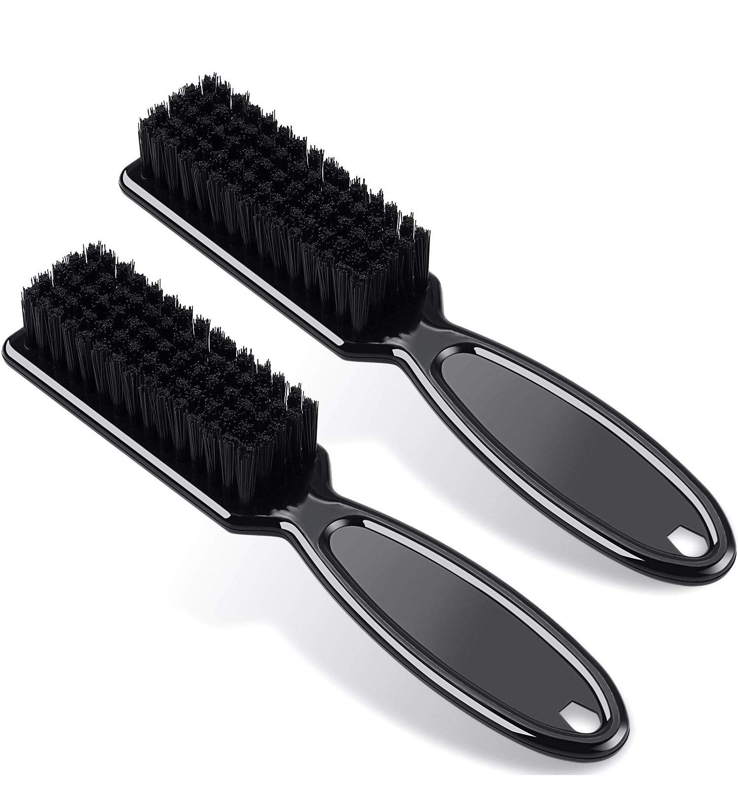Barber Blade Cleaning Brush Set - 2 Piece Hair Clipper & Nail Tool (Black) - Buy Online on GoSupps.com