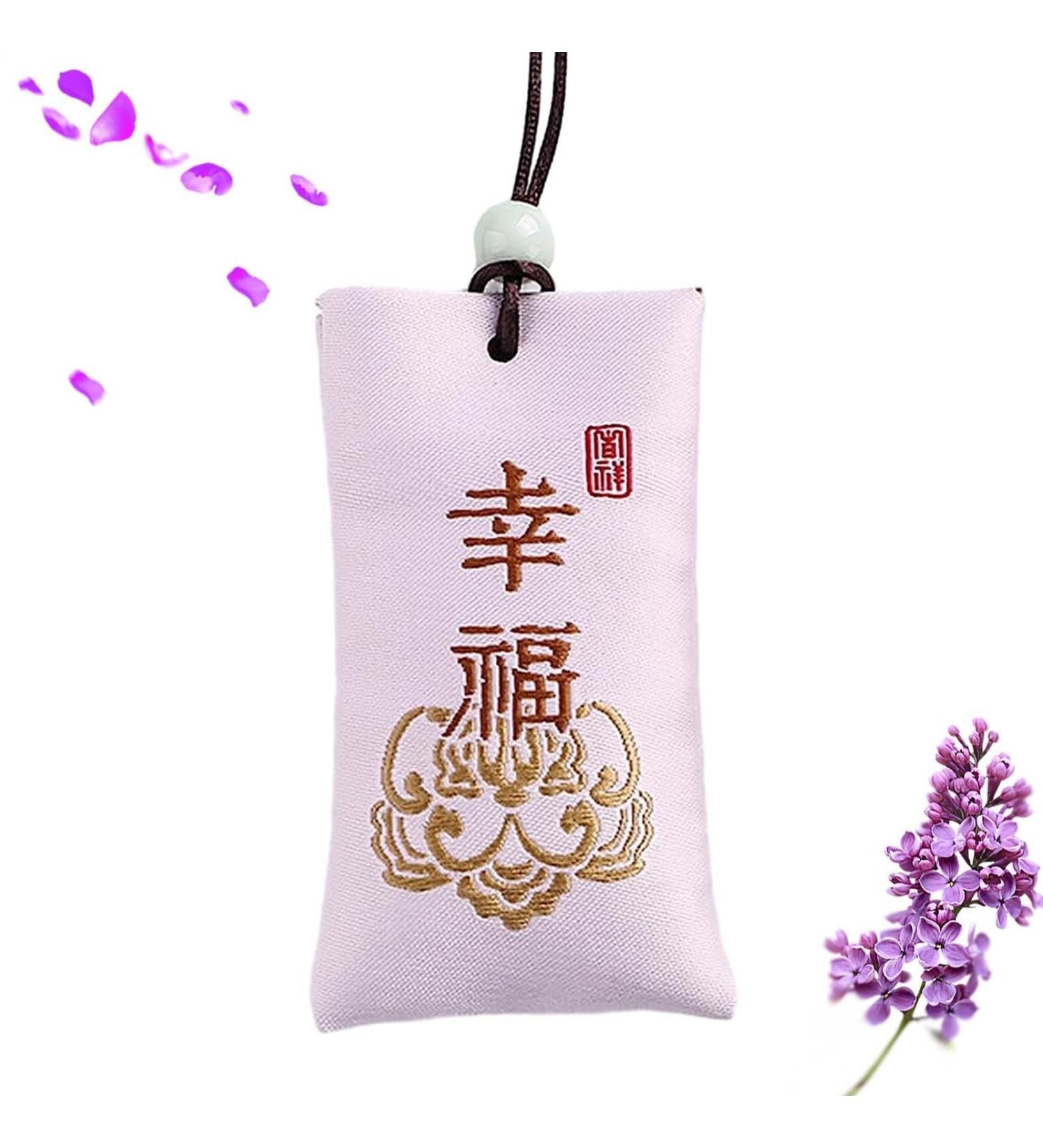 Sel Spirituel avec Sac Sac de sel Spirituel Collier Bouddhiste de Chine Collier Bouddhiste Spirituel de Chine pour Bureau tiroir Voiture - Buy Online on GoSupps.com