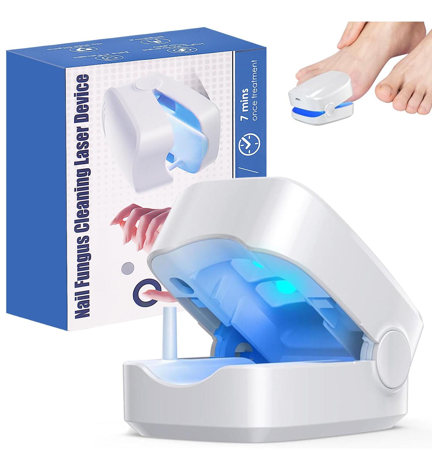 Portable Nail Fungus Laser Treatment Device | Light Therapy for Onychomycosis | Painless Home Use - Buy Online on GoSupps.com