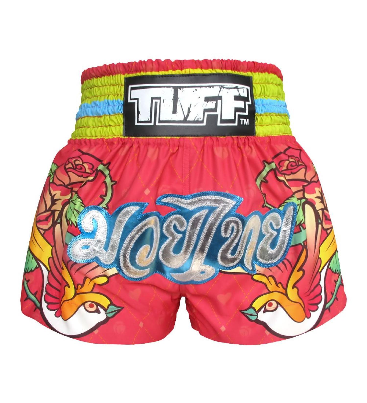 Tuff Sport Women's Muay Thai Boxing Shorts - Pink Rose, X-Large - Buy Online on GoSupps.com