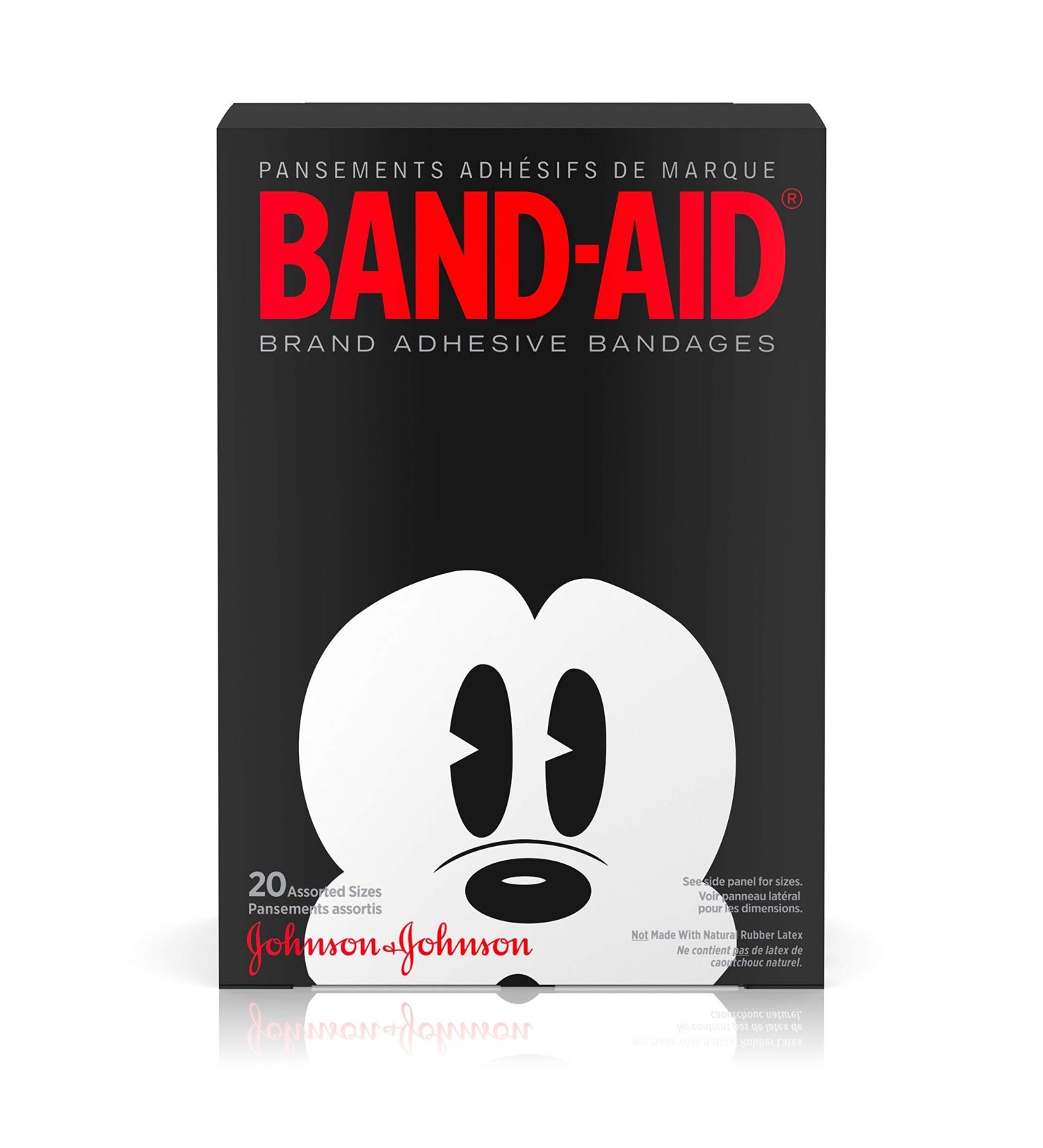 Disney Mickey Mouse Band-Aid Decorative Adhesive Bandages - 20 Count - Buy Online on GoSupps.com