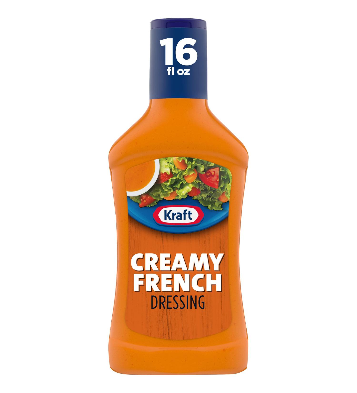 Kraft Creamy French Salad Dressing 16 oz by Kraft - Buy Online on GoSupps.com