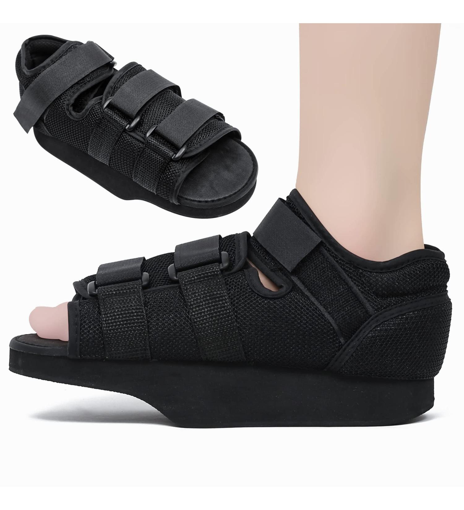Postoperative Shoe | Medical Orthopedic Foot Brace for Forefoot Relief after Surgery (L) - International Shipping Available - Buy Online on GoSupps.com