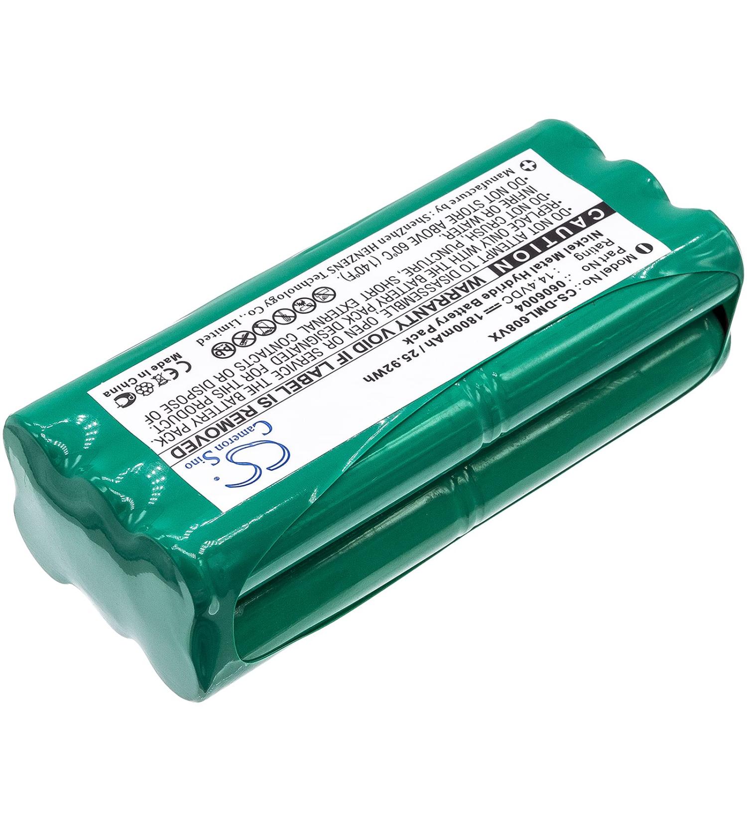 Replacement Battery for Symbo D300 - 1800mAh/14.4V Compatible Lithium-Ion Battery | Fast International Shipping - Buy Online on GoSupps.com