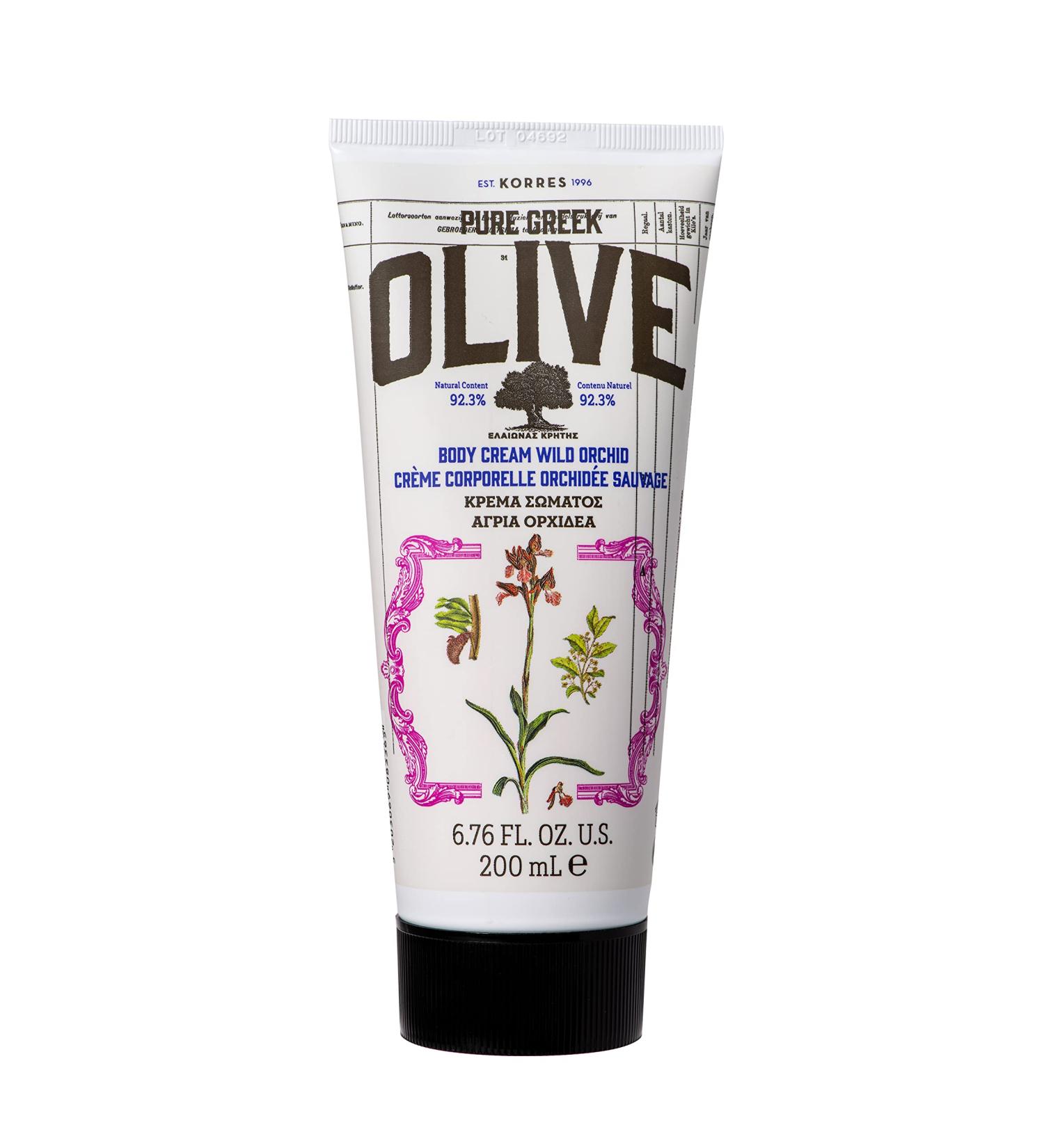 KORRES Olive Body Cream - 6.76 fl. oz. with Wild Orchid - Buy Online on GoSupps.com