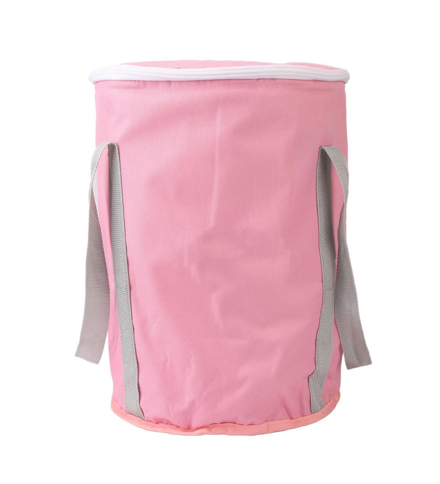 Verdant Touch Foot Soaking Bath Bag Collapsible Foot Soaking Bath Bag 5 Layer Insulated Waterproof Portable Travel Foot Bath Bag with Lid for Travel Camping Pink - Buy Online on GoSupps.com