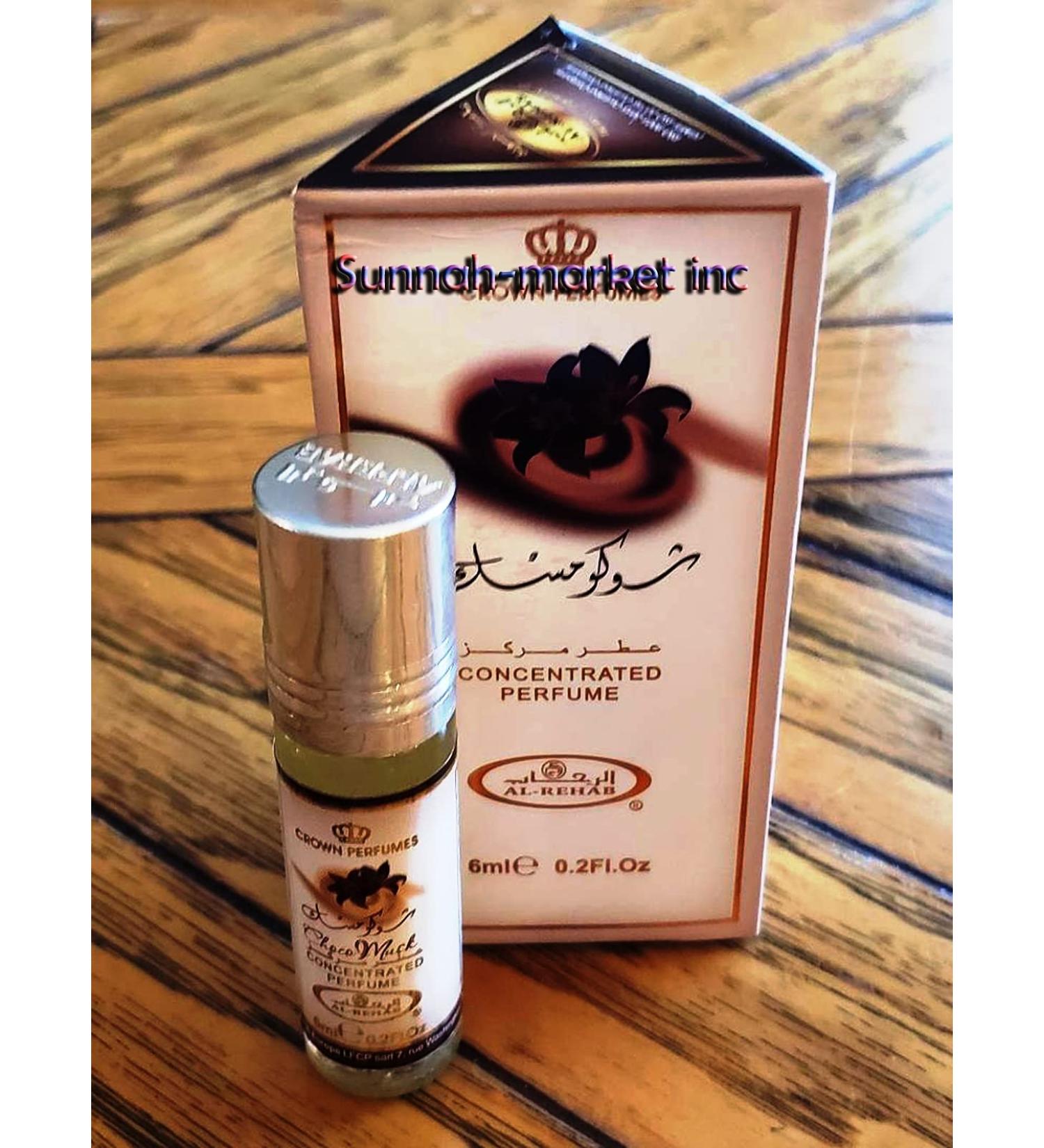 1 X Choco Musk - 6ml (.2 oz) Perfume Oil by Al-Rehab (Crown Perfumes)