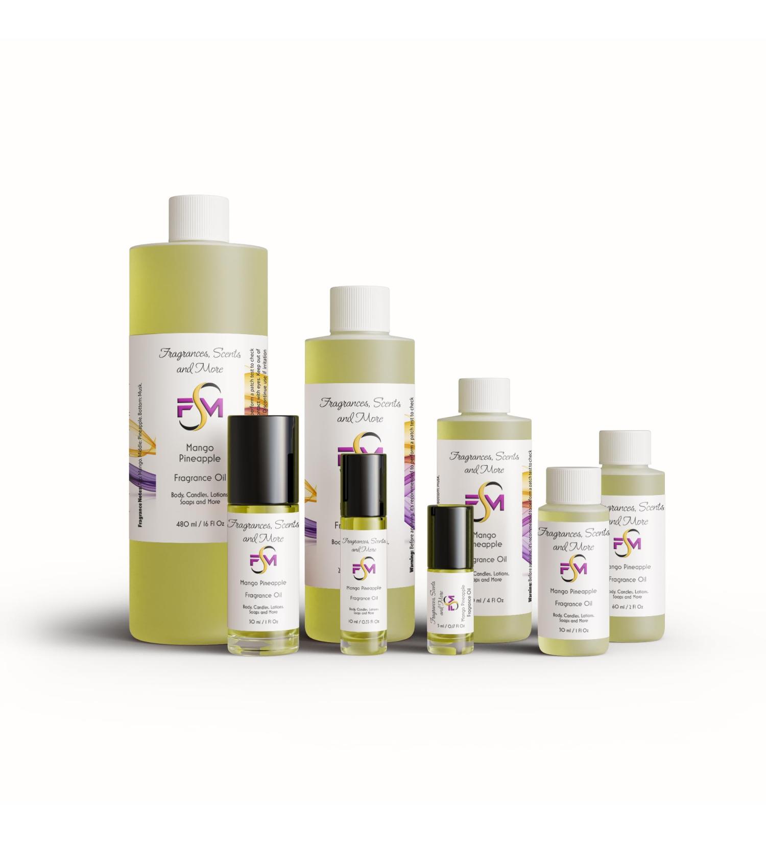 Mango Pineapple Fragrance Oil - 10ml Roll On | Exotic Scent for Home & Body - Buy Online on GoSupps.com