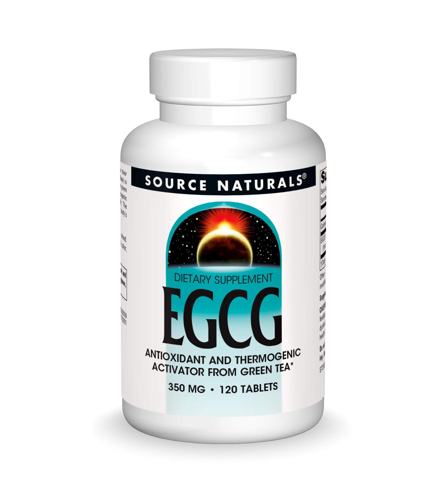 Source Naturals EGCG 350 mg - Antioxidant Support - 120 Tablets - Buy Online on GoSupps.com