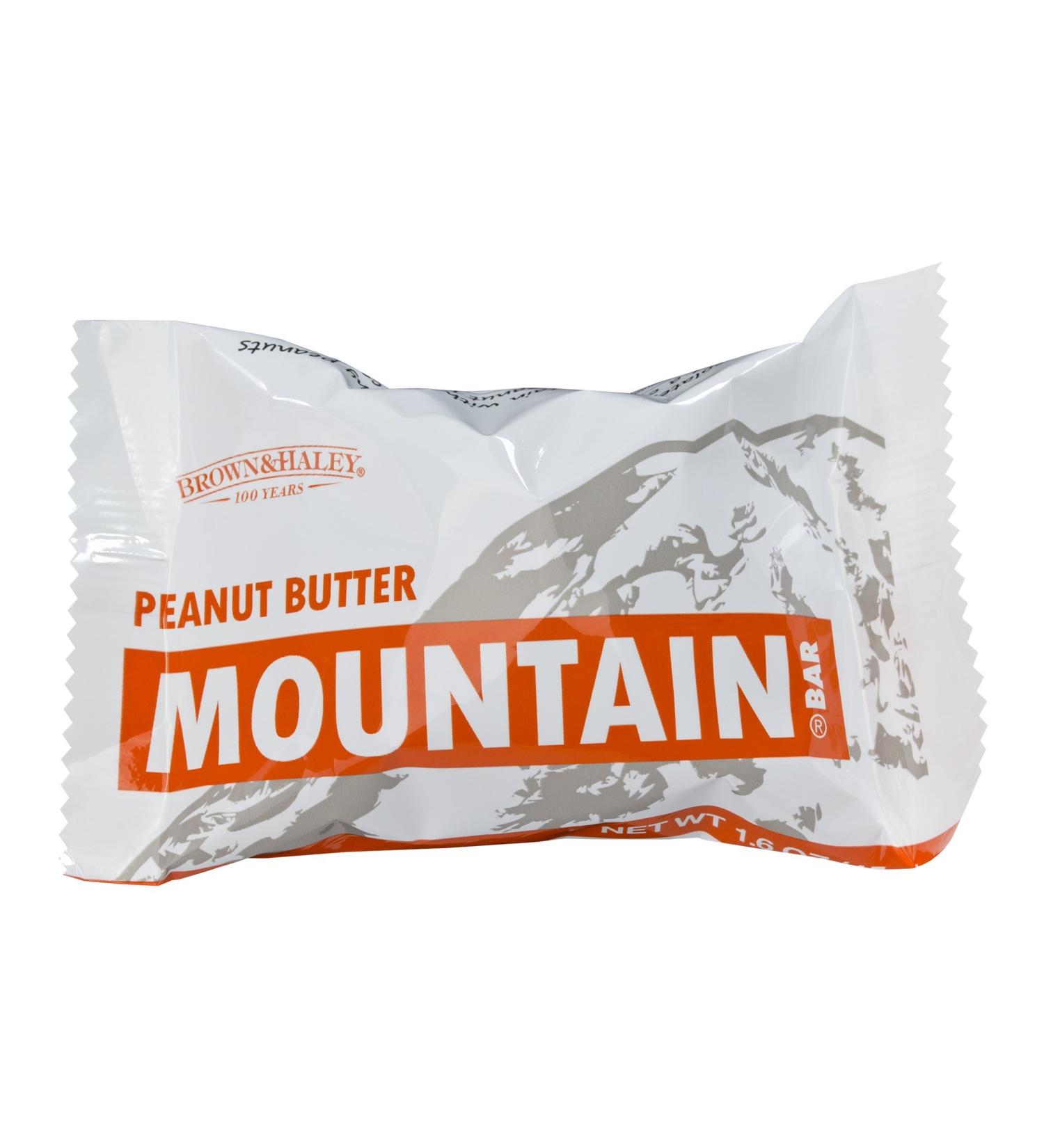 Case of 15 Peanut Butter Mountain Bars - 1.6 oz Bars | Delicious Snack Bars - Buy Online on GoSupps.com