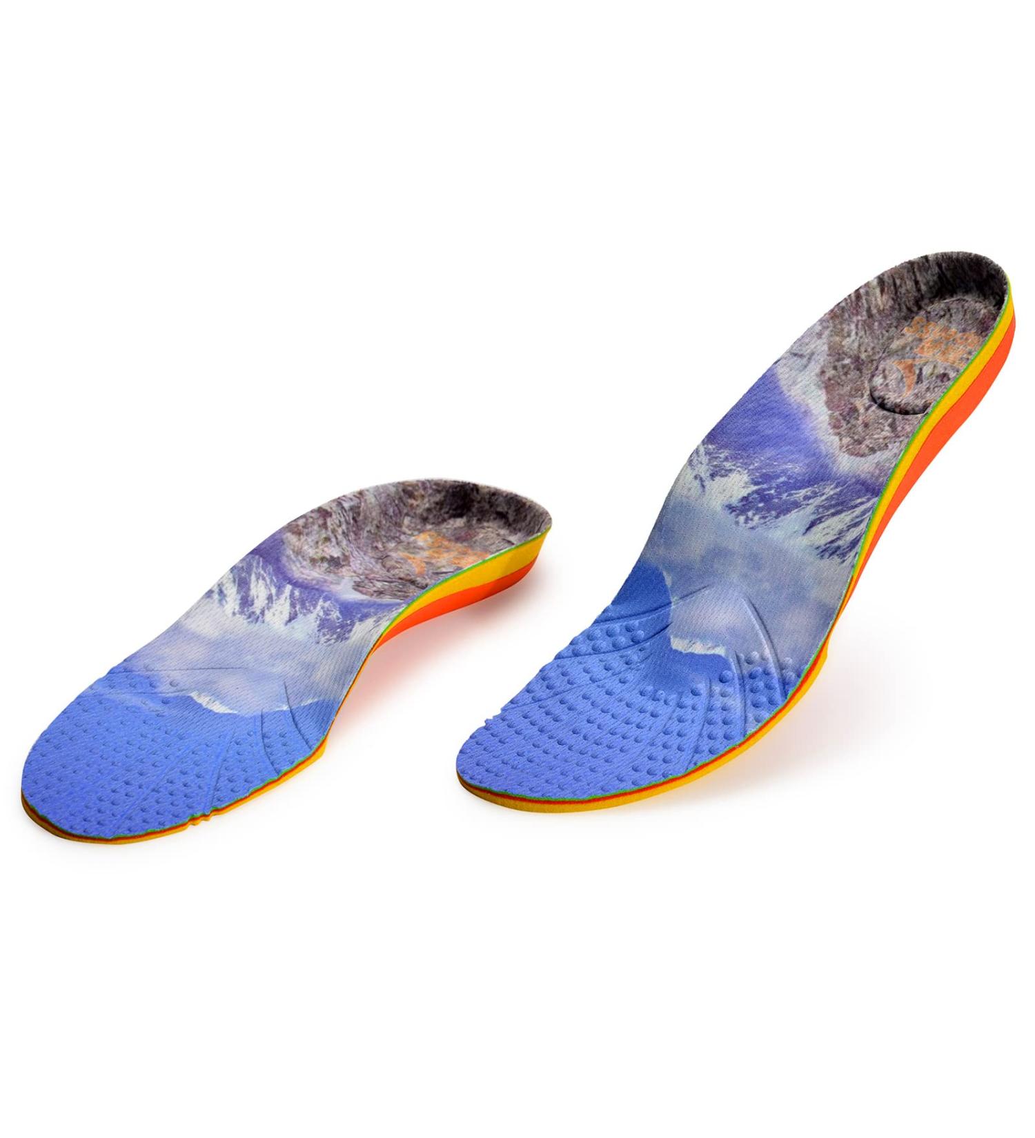 Shop Climbing & Hiking Insoles - Breathable Anti-Fatigue Shock-Absorbing for Men & Women | Perfect Fit Size 10-12.5 - Buy Online on GoSupps.com