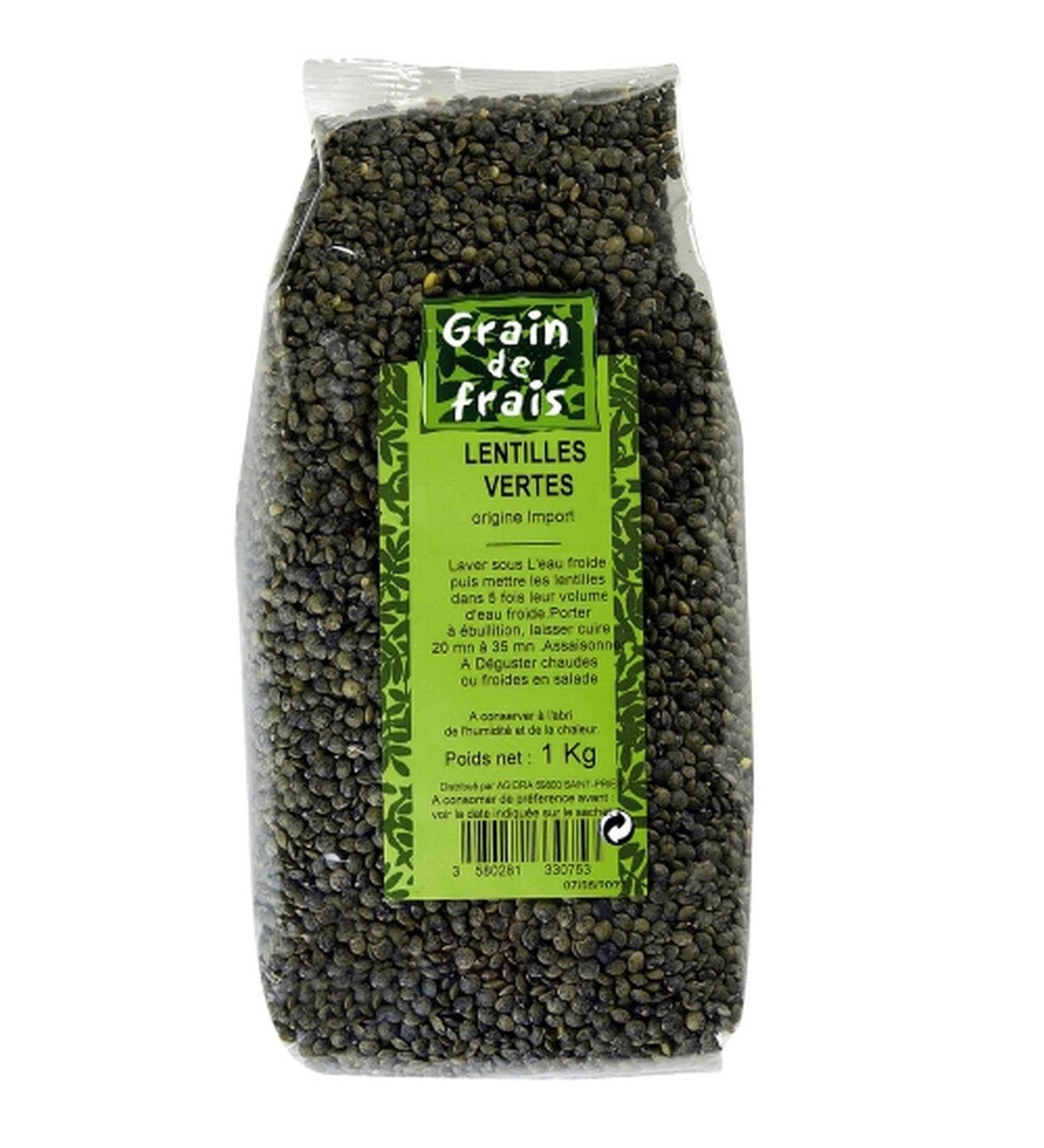 Grain de Frais Green Lens 1 kg Bag