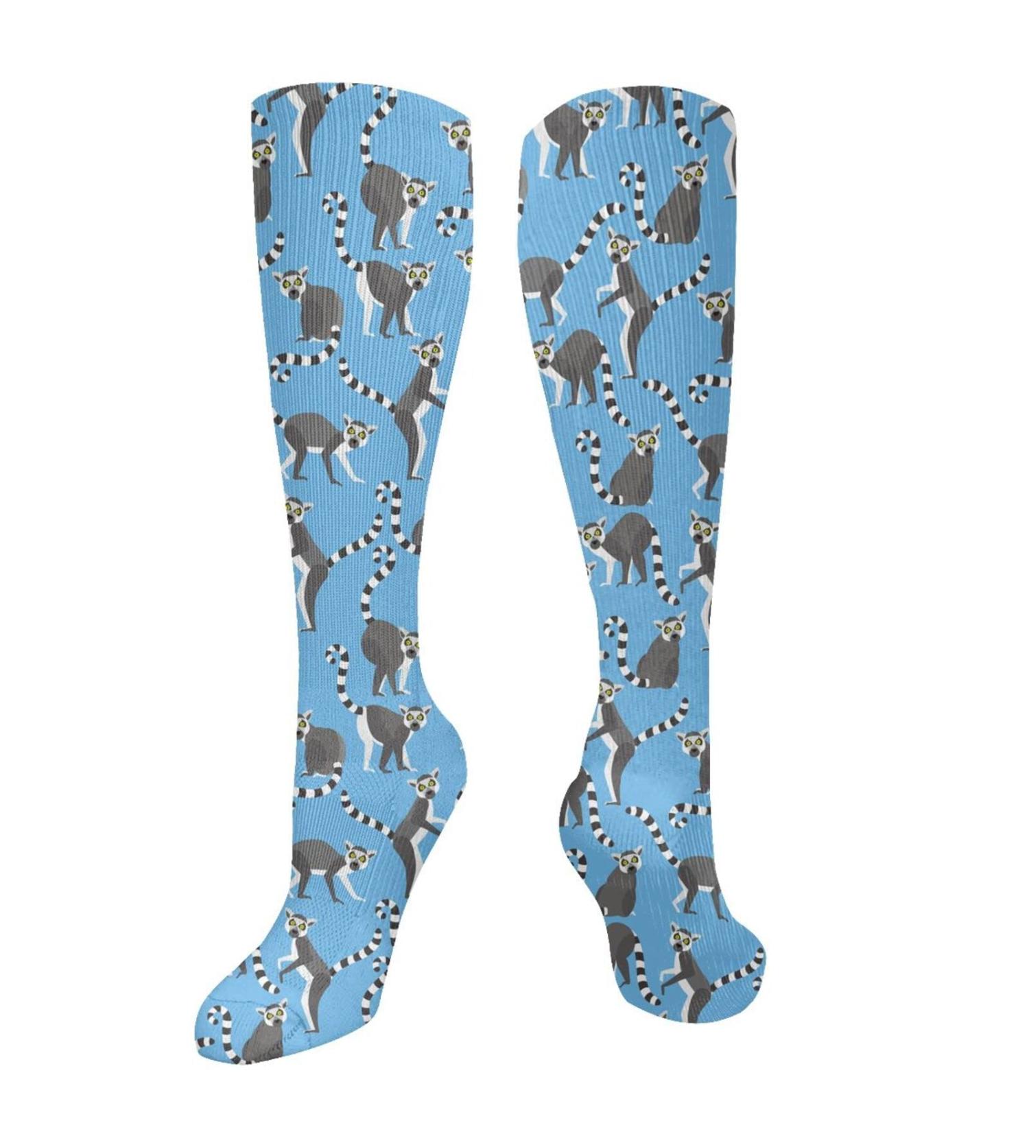 Lemurs Compression Socks for Women & Men | 15-20 mmHg Circulation Support for Running & Cycling - Buy Online on GoSupps.com