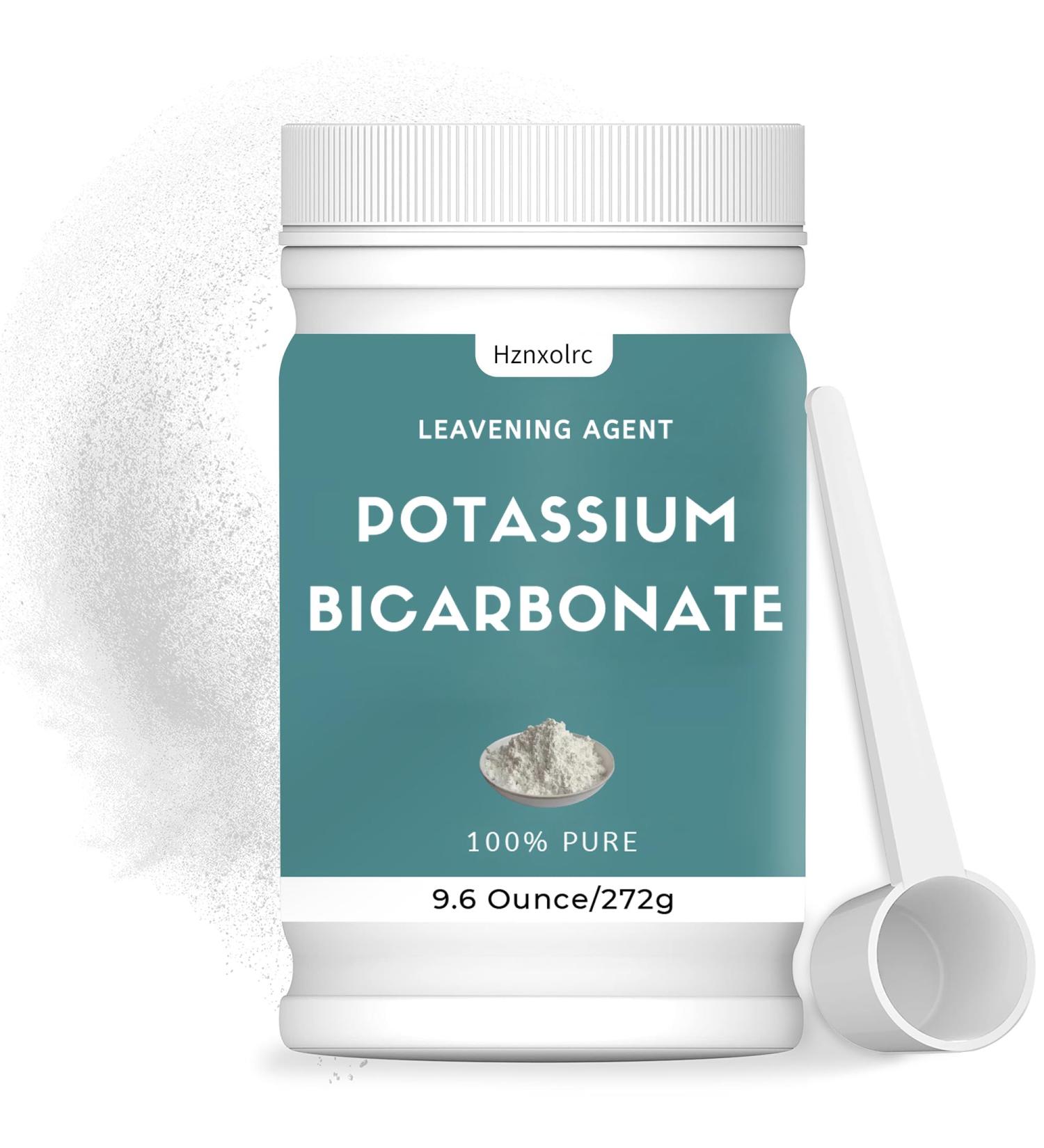 9.6 oz Potassium Bicarbonate 100% Pure Potassium Bicarbonate Powder Potassium Bicarbonate for Plants Used In Making Wine Cakes Cookies and More - Buy Online on GoSupps.com
