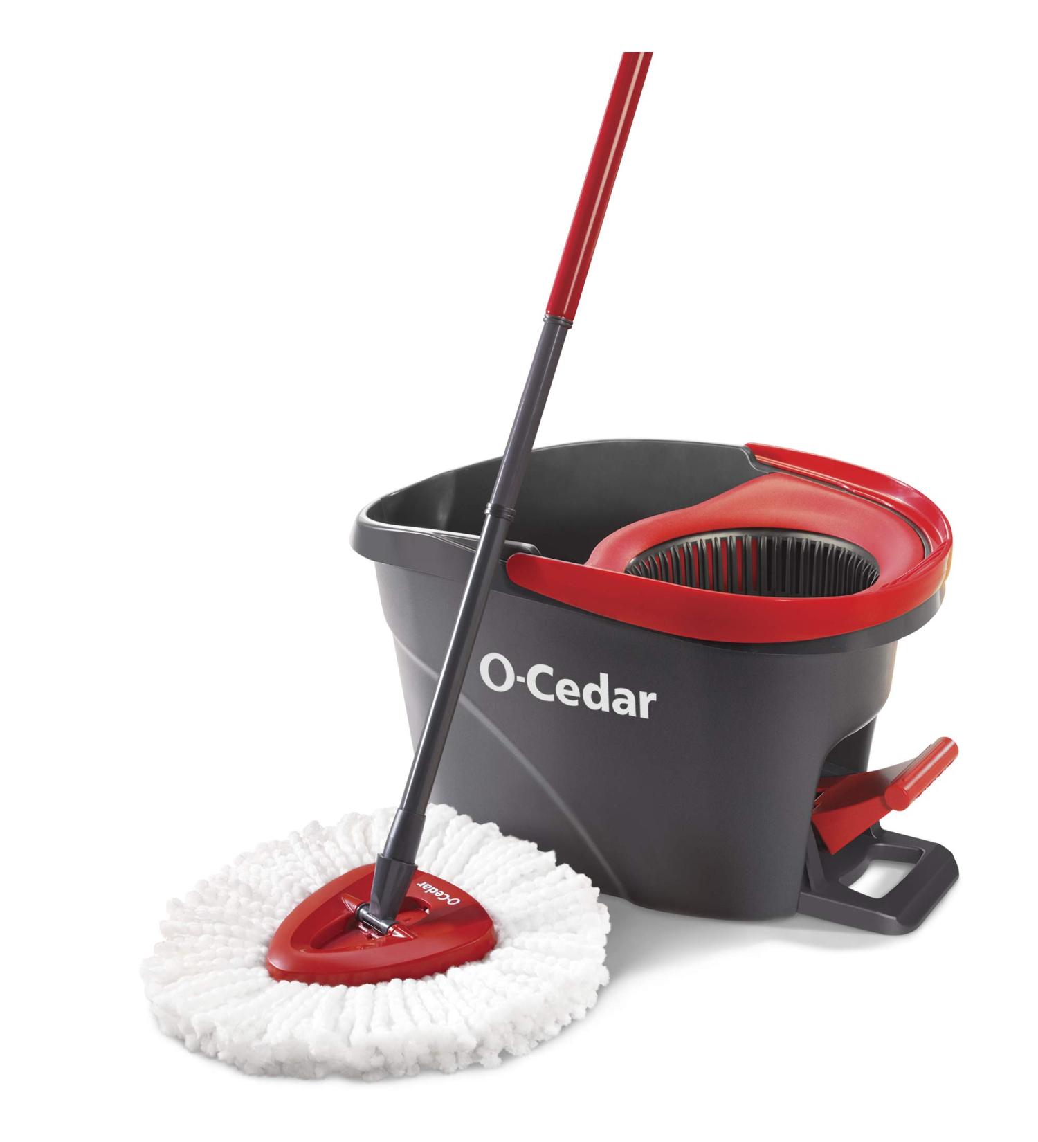 O-Cedar EasyWring Microfiber Spin Mop and Bucket - Efficient Cleaning System - Buy Online on GoSupps.com