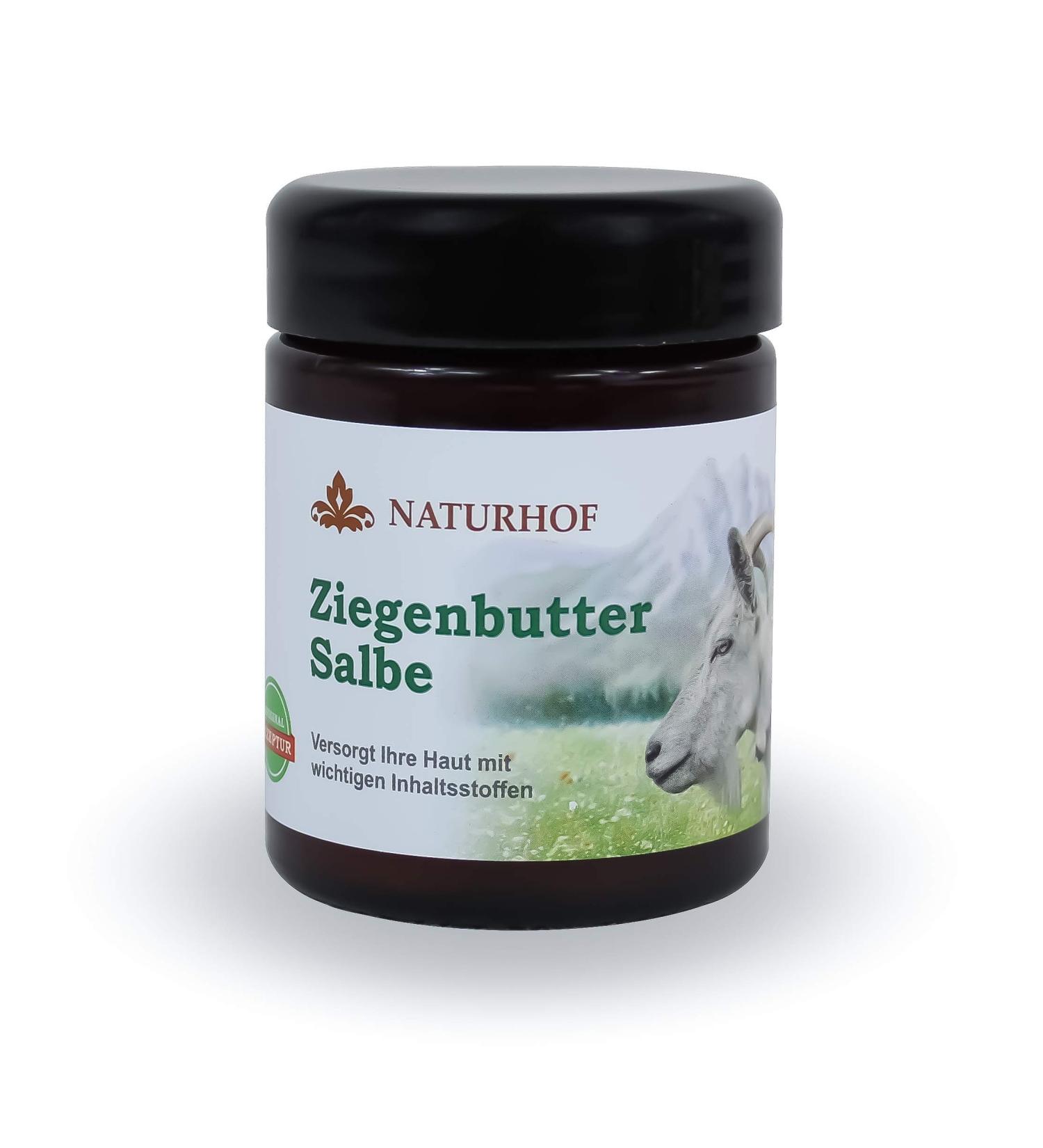 Goat butter ointment 100 ml Goat butter moisturizing cream Goat butter ointment Naturhof skin moisture soft supple