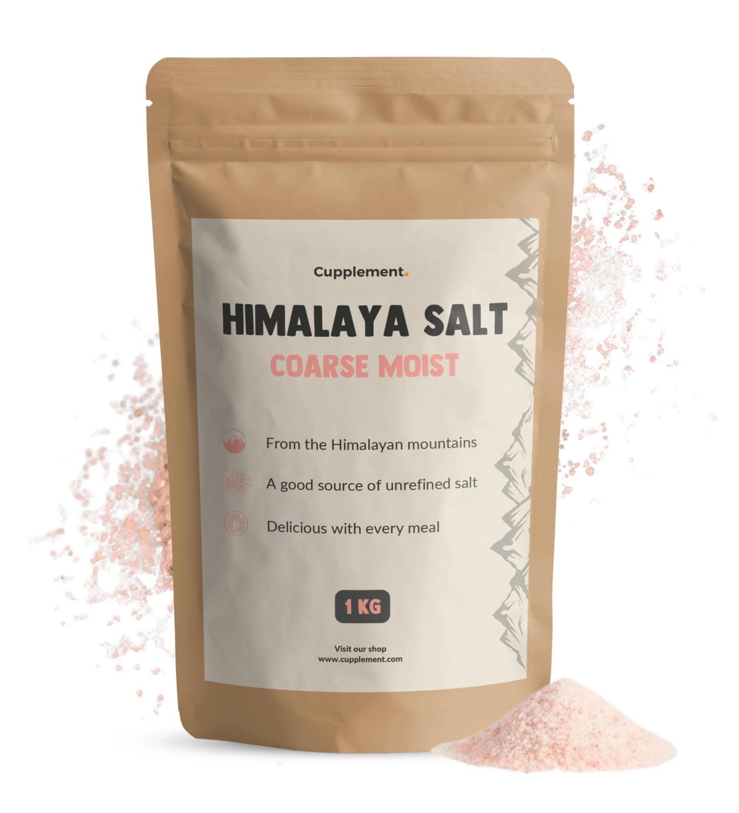 Cupplement Himalayan Salt 1kg - Highest Quality - Coarse Salt - Bath Salts - Buy Online on GoSupps.com